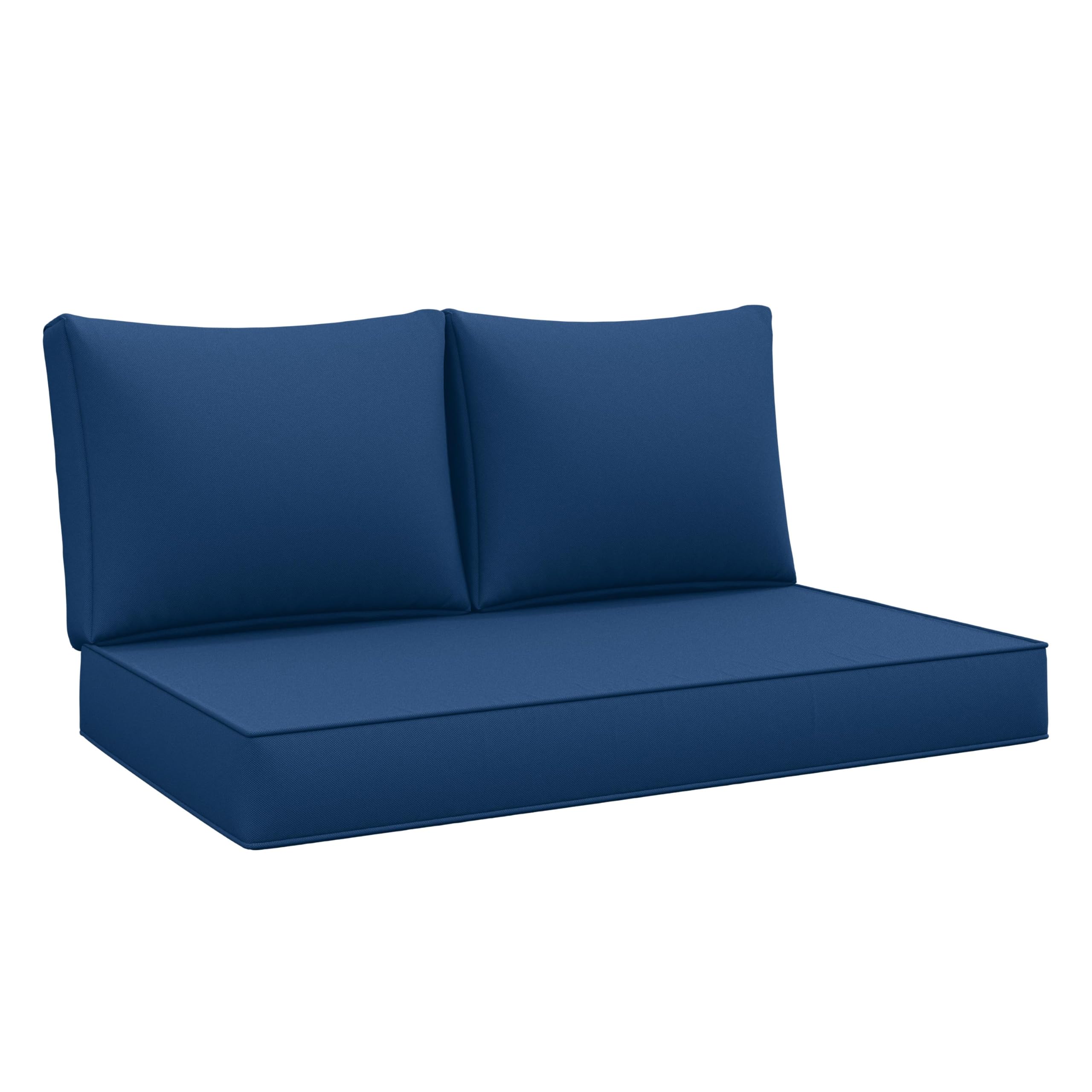 Amazon.com : Outdoor Loveseat Cushion Set 46 X 26 Inch Water