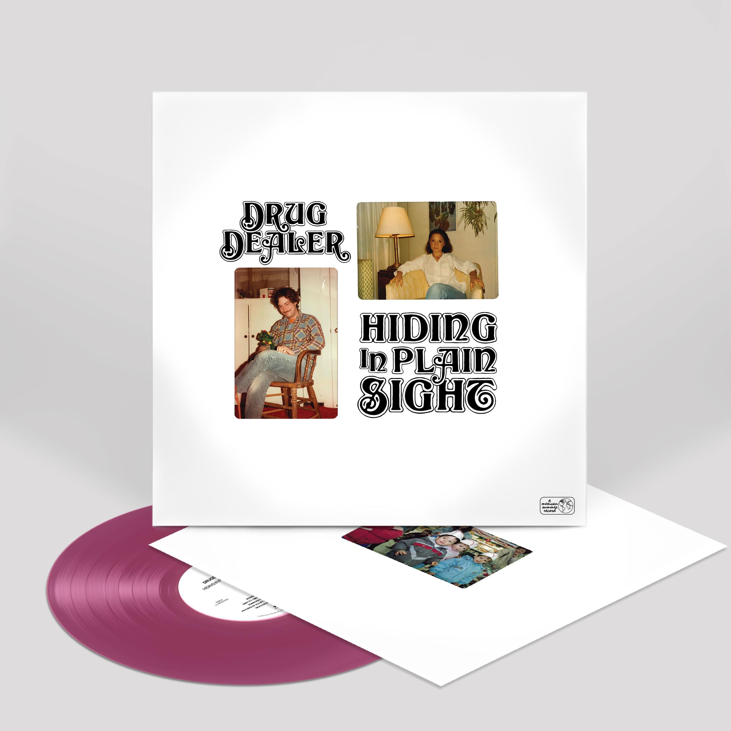 DRUGDEALER - Hiding In Plain Sight - Vinyl ('table wine rouge' purple vinyl LP)