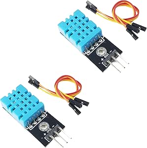Amazon.com: DHT11 Temperature and Humidity Sensor Module 2-Pack, for ...