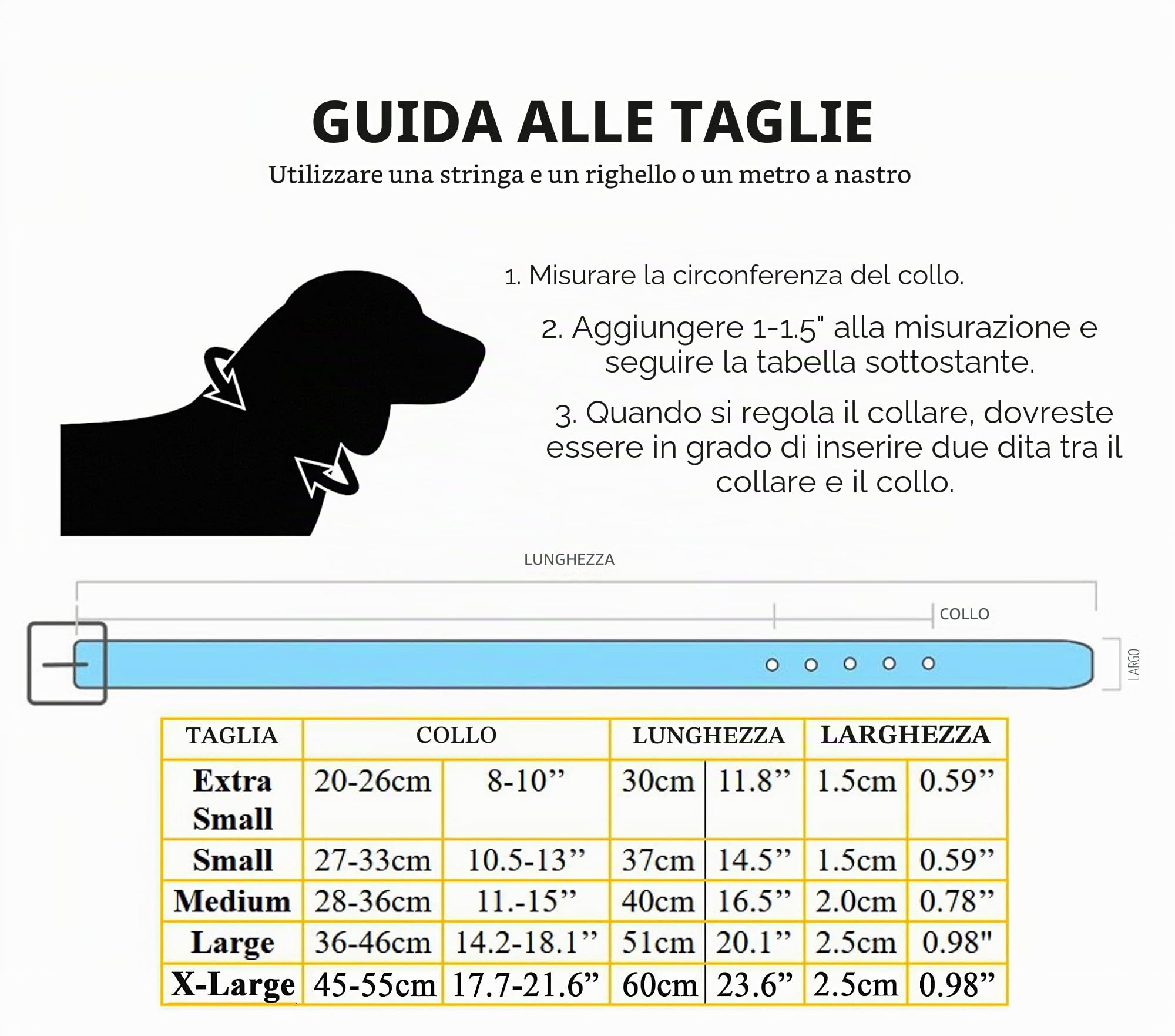 Set combinato di collare e guinzaglio per cani in pelle vibrante per cuccioli, cani di taglia piccola, media e grande (S (collo 27-33 cm), arancione)