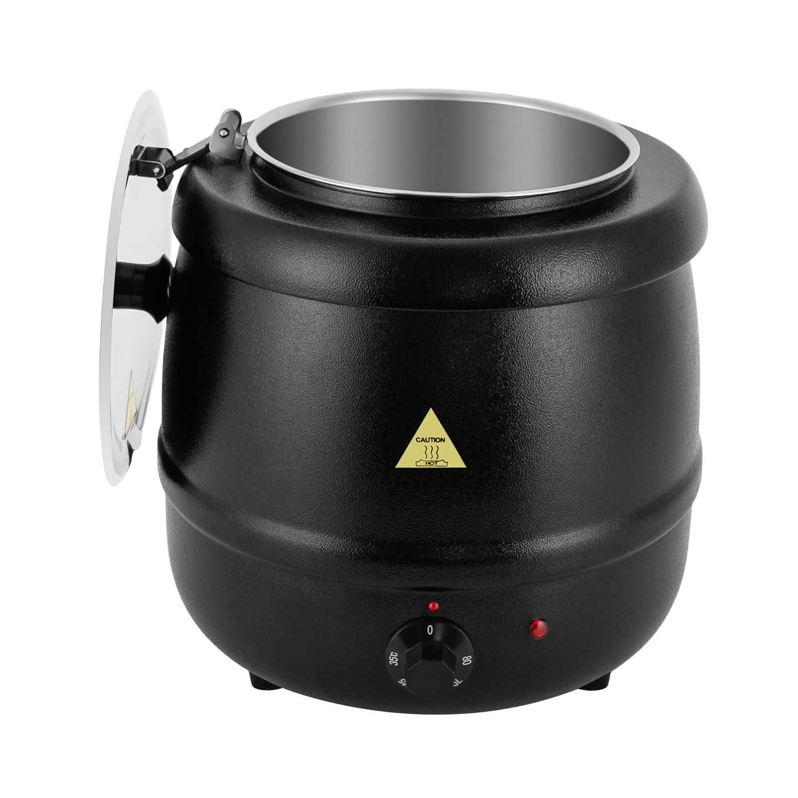 Elektryczny kociołek do zupy, 10 l, elektryczny garnek do podgrzewania zupy