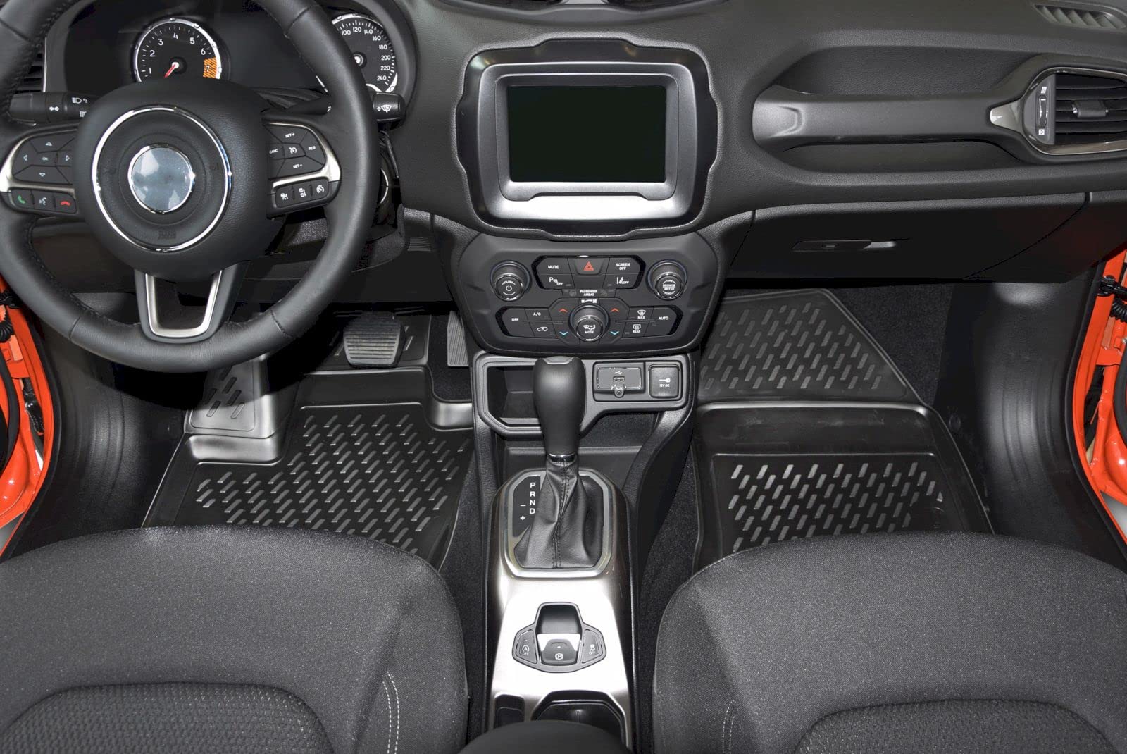 Tappetini Auto 3D TPE Per Jeep Compass Dal 2018 - Anti-scivolo, Impermeabili, Nero - Foto 9