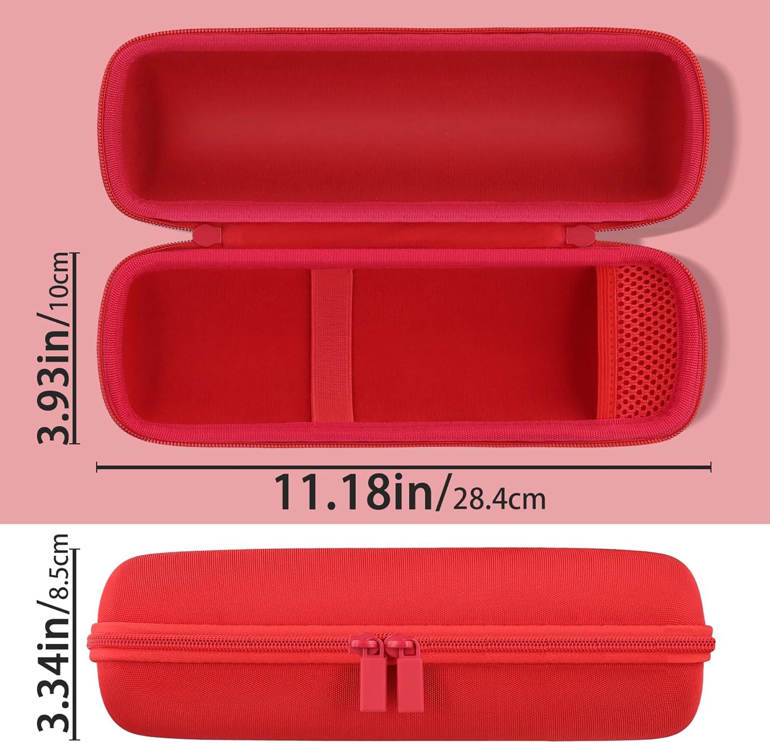 co2CREA Duro Viajar Caja Estuche Funda para Beats Pill Altavoz inalámbrico Bluetooth Micrófono Incorporado(Funda Solo)