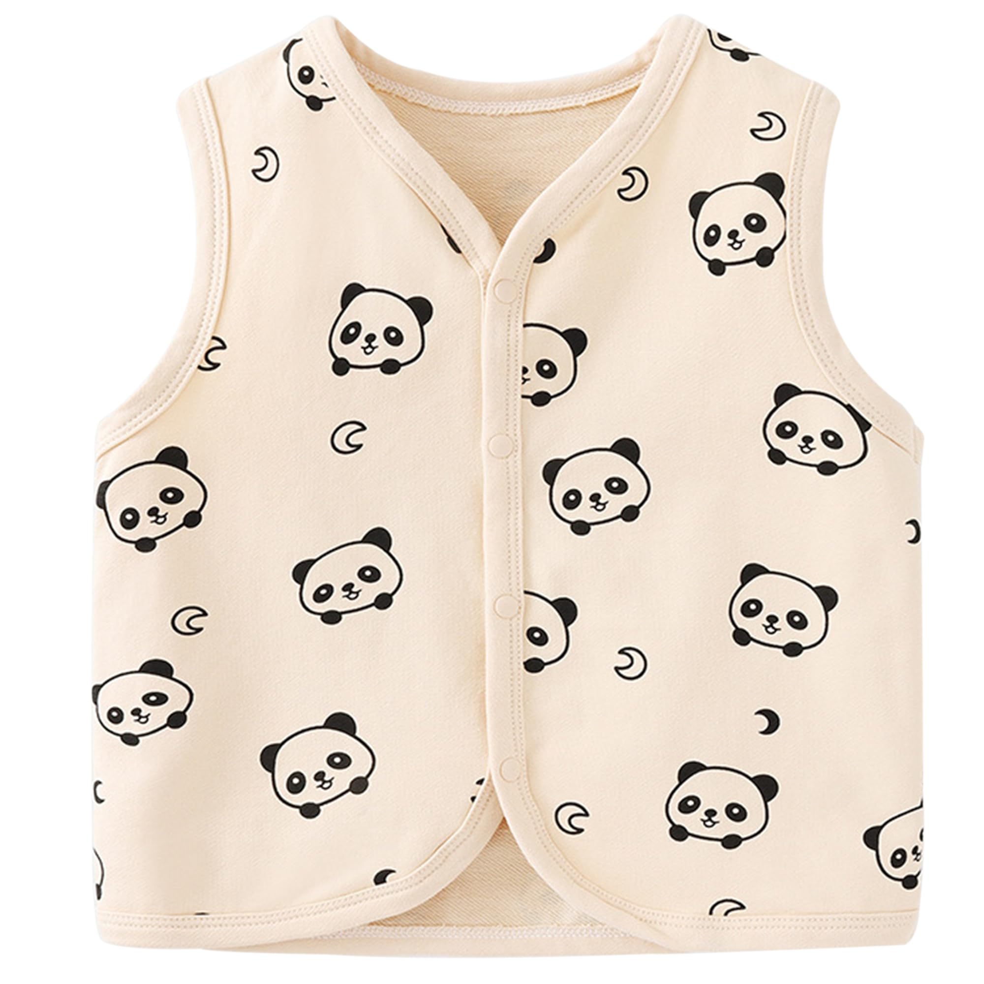 Baby Unisex Weste Baumwolle Süß Tiere Jungen Mädchen Ärmellos Jacke Top für Kleinkind