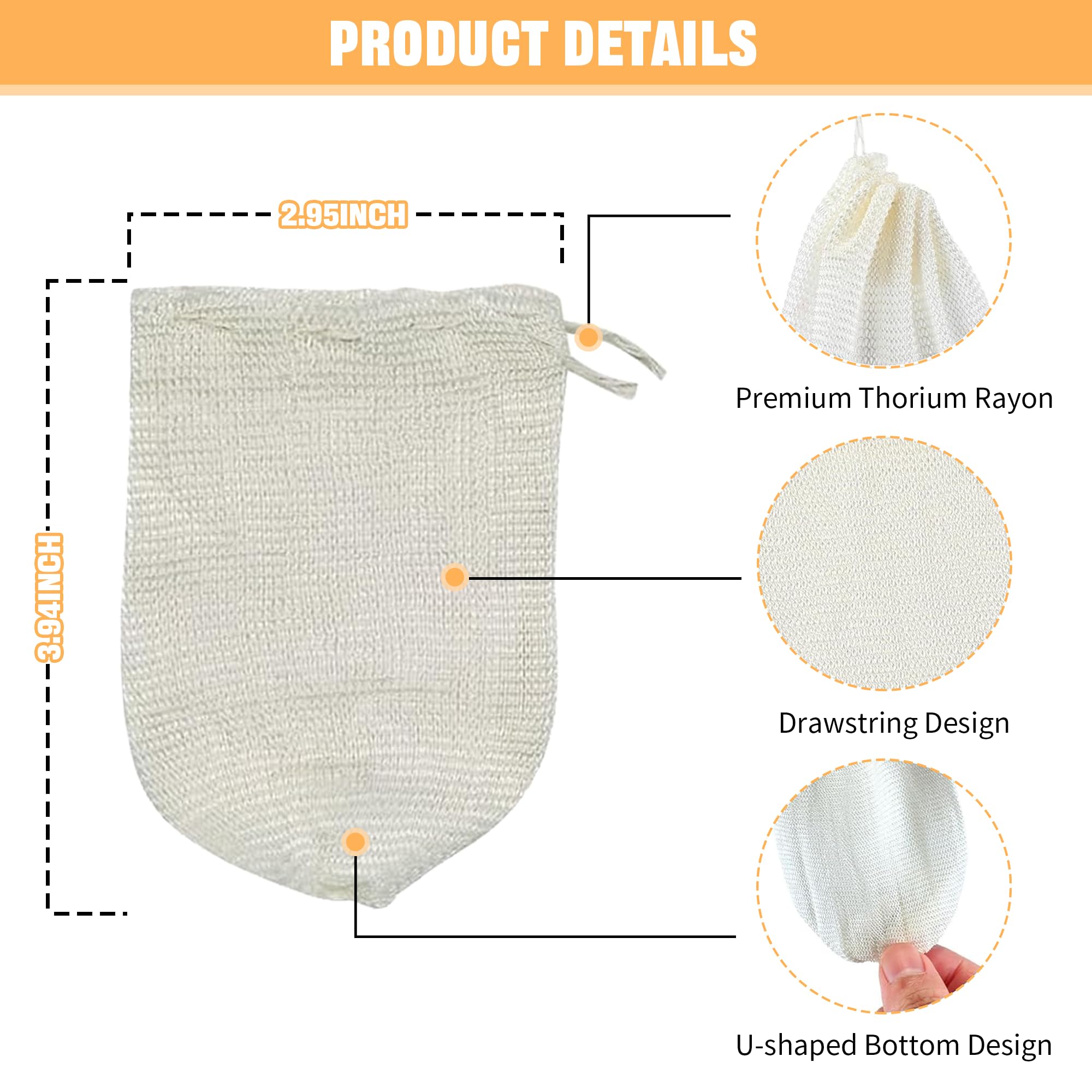 Zalati Laternenmäntel 10 Stück - U-Form Gaze Für Camping, Outdoor & Zelt