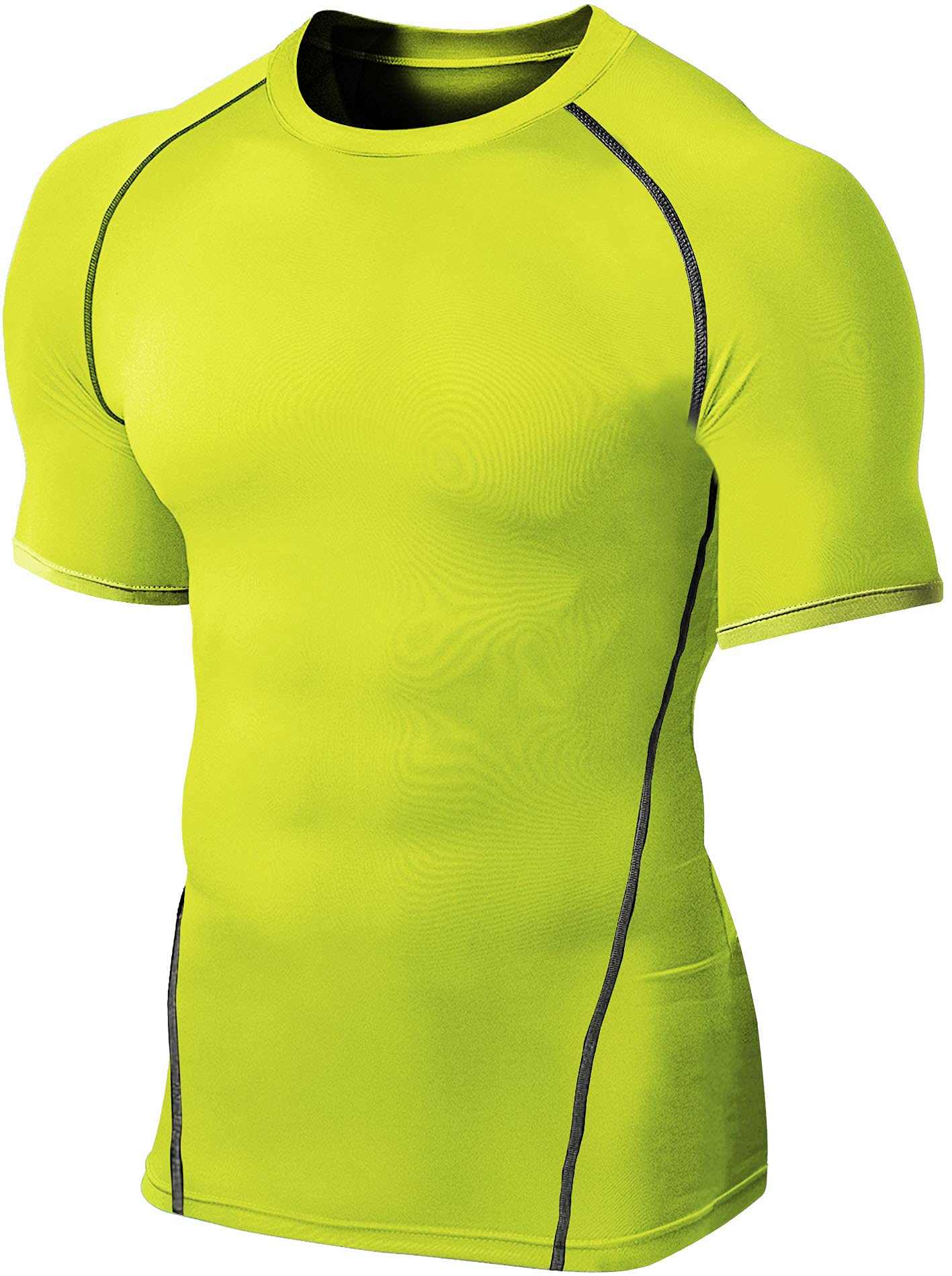 Defender Men's Cool Dry Compression Baselayer Quick Dry Running Shirt