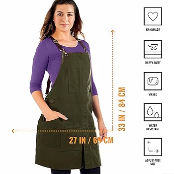 バッグ pheeny 23SS Cotton nylon dump apron Amazon.com: FADUOFA Japanese Cotton Linen Cross Back Apron