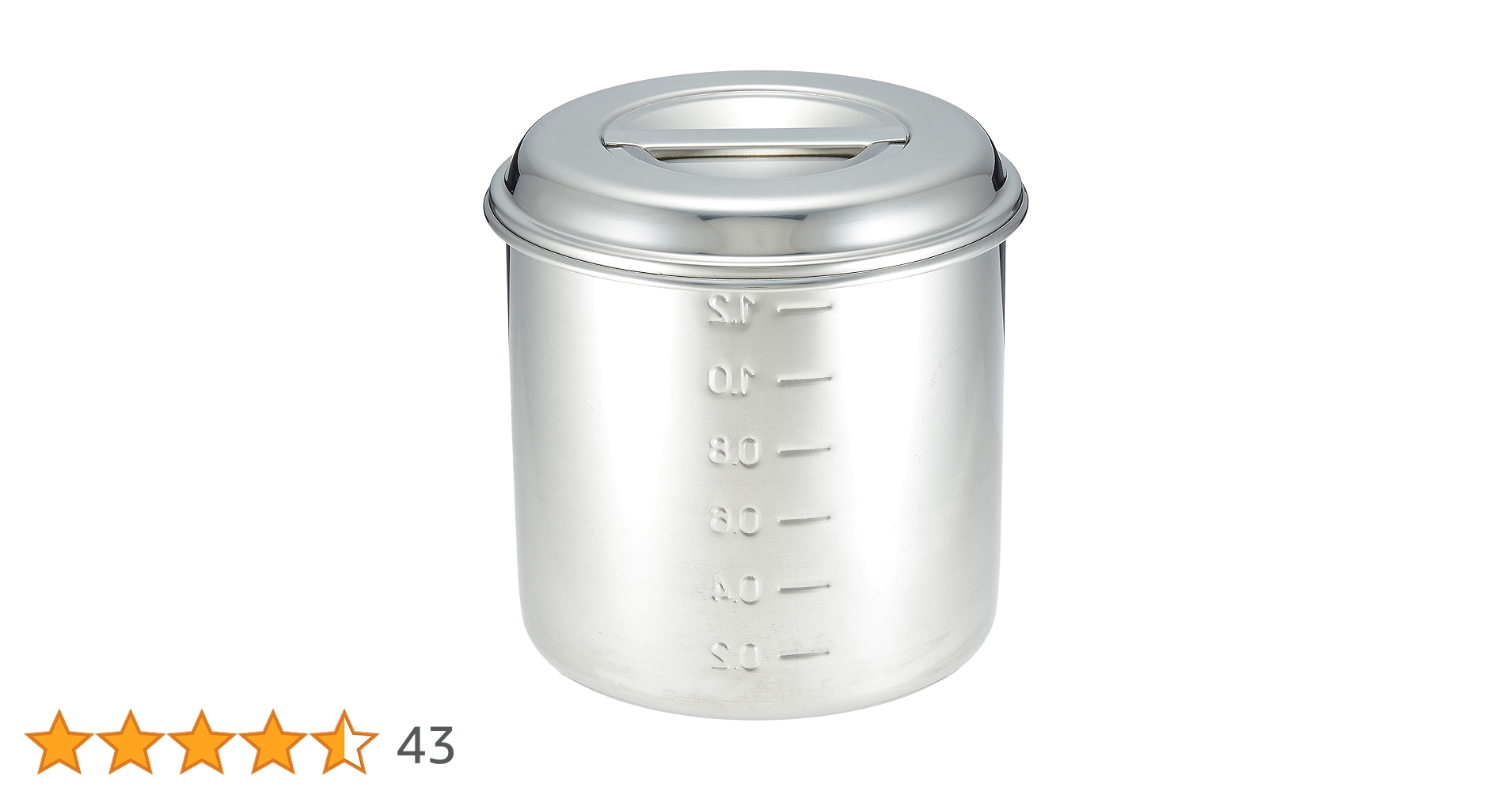 Amazon.co.jp: 大屋製作所 クローバー 丸型キッチンポット 12cm