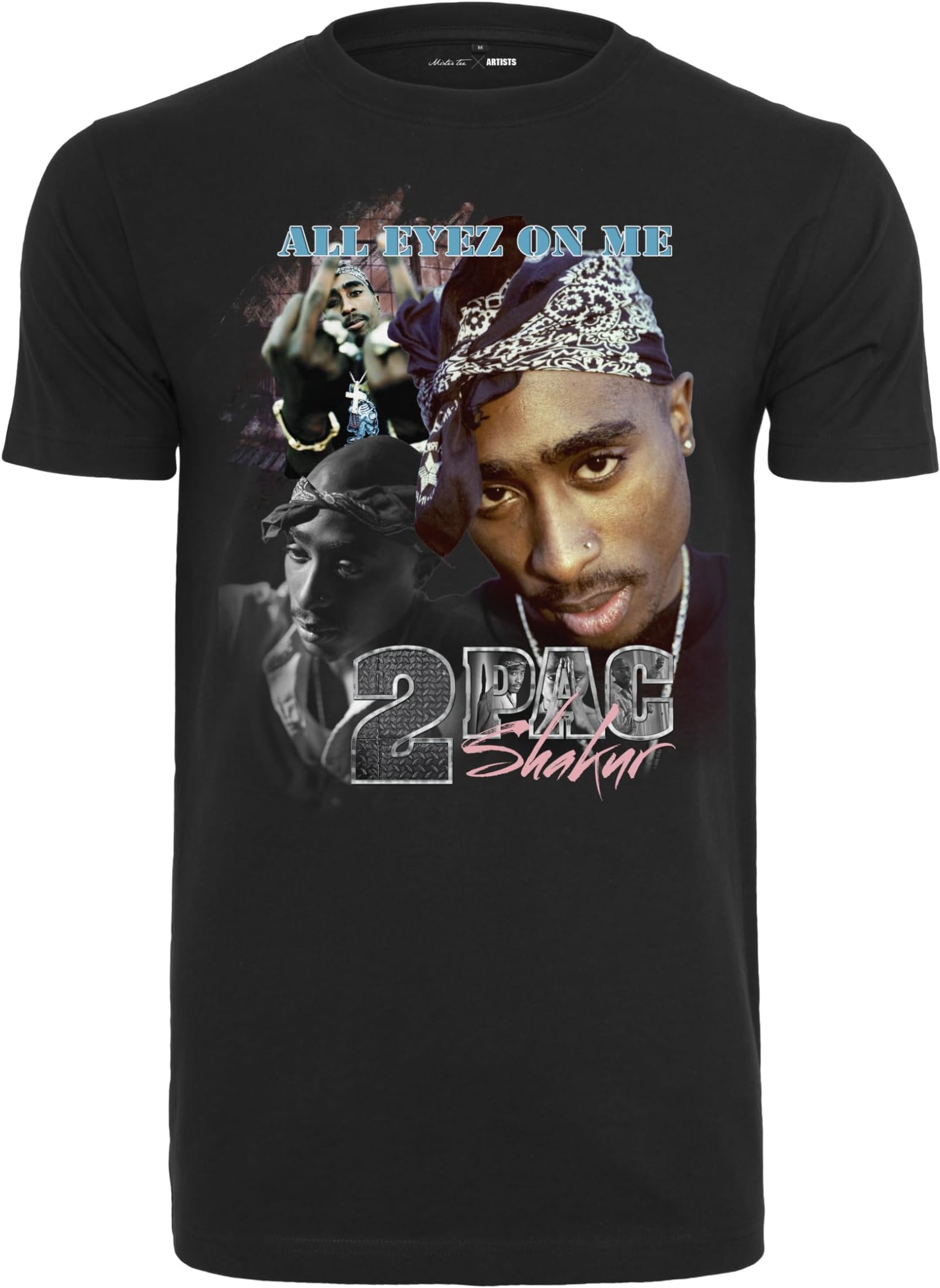 Men's Tupac Retro Tee T-Shirt (pack of 1)