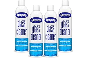 Safeway Glass Cleaner Aerosol Spray Cleans Fresh Scent