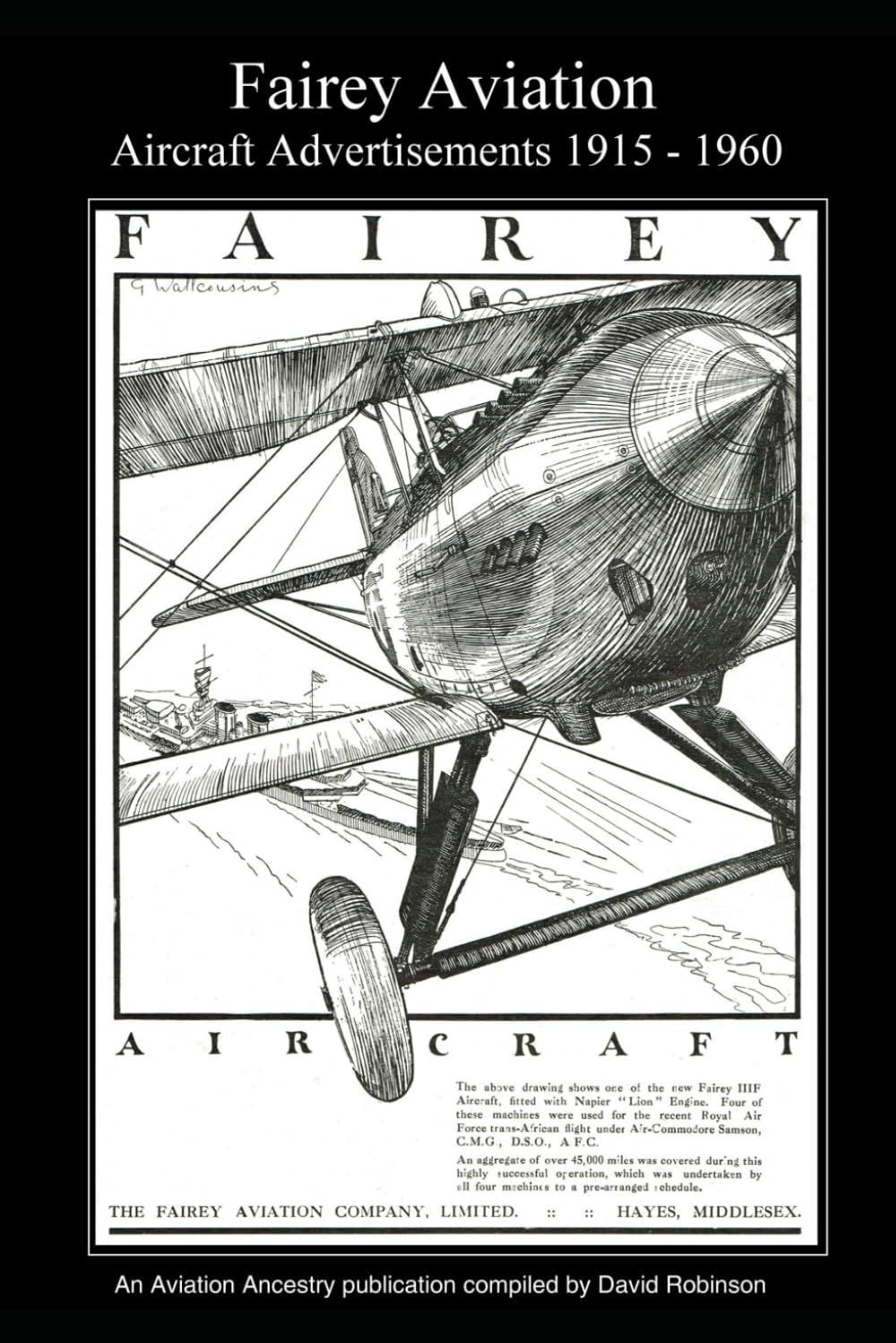 Fairey Aviation Aircraft Advertisements 1915 - 1960 (British Aircraft Industry Adverts 1909-1980)