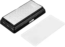 Vonder, Pedra Para Afiar Diamantada, Base De 7", Dupla Face, G 600/1200.