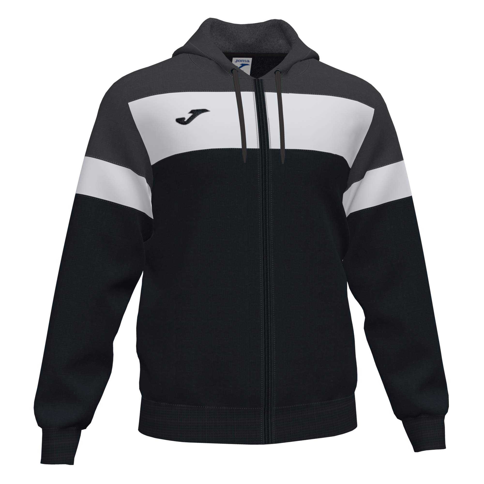 Joma Crew IV Cabal Jacket and Vest, Men, mens, 101537.110, Black-anthracite, 5XS
