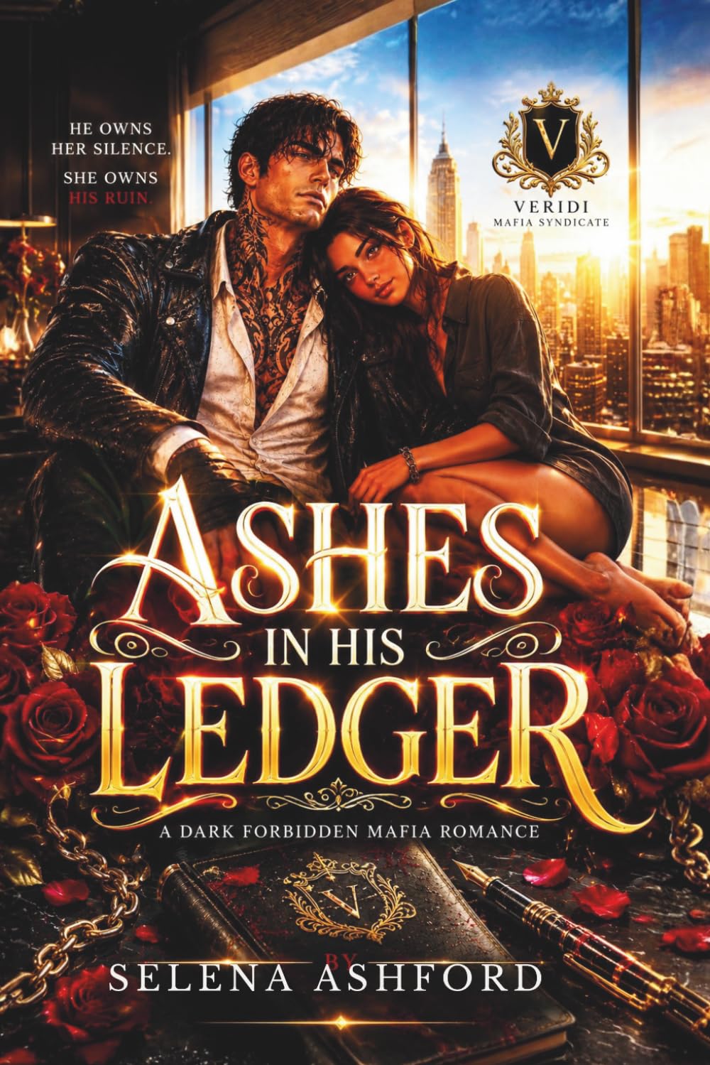ASHES IN HIS LEDGER: A Dark Forbidden Mafia Romance