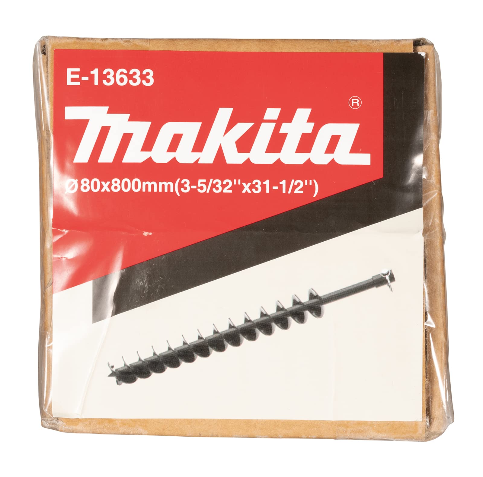 Makita E-13633 wiertło do świder ziemny 80 x 800 mm