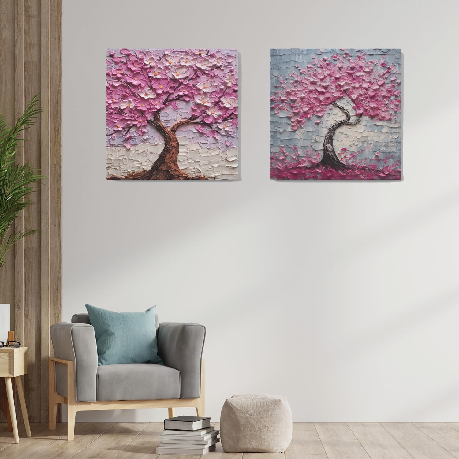 SCPmarts Wall Paintings for Home Decoration | Flower Canvas