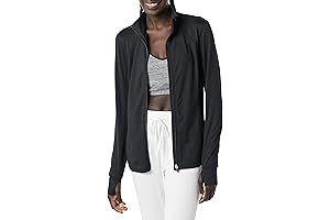 Women's Black Light Jacket with Brushed Tech Stretch: Elevate Your Style in Comfort and Warmth