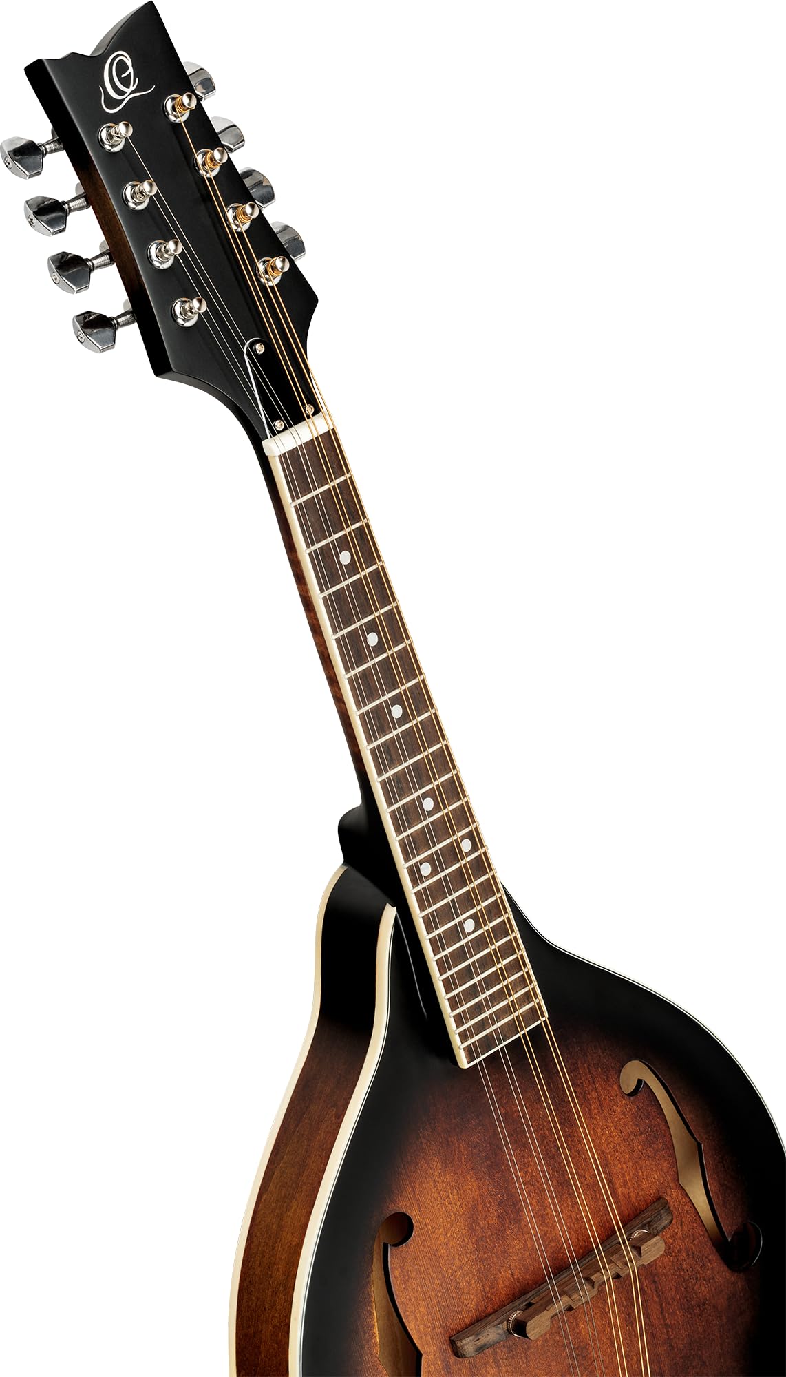Ortega Guitars A-Style Mandoline Linkshänder – Akustisch, F-Holes – Americana Series – Fichte/Ahorn, Braun (RMA30-WB-L)