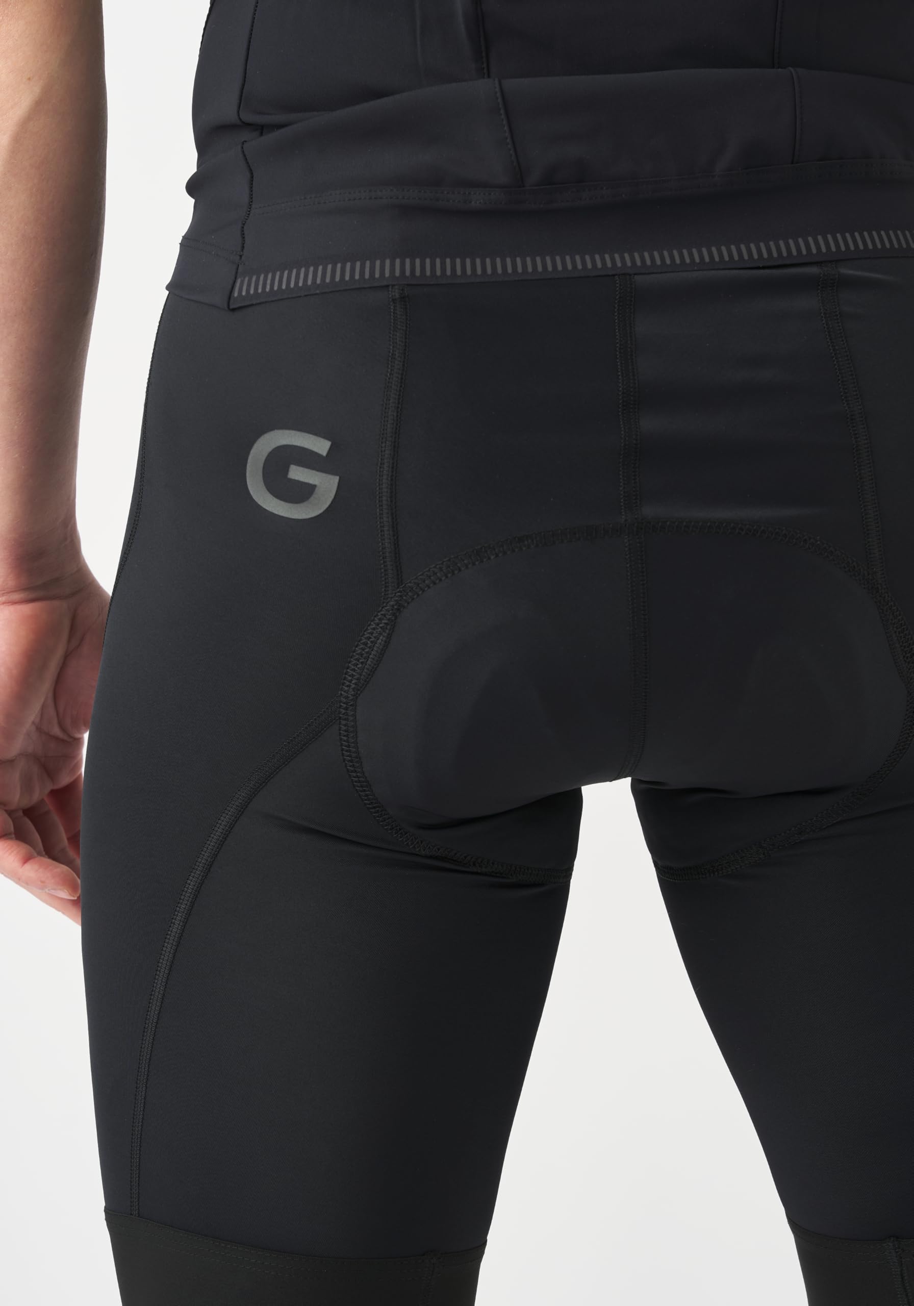 Gonso California, Kurze Herren Fahrradhose, Mit Dry Up Air Sitzpolster, Hohe Bewegungselastizität und Antirutsch-Silikon-Beingummi, Enganliegende Passform