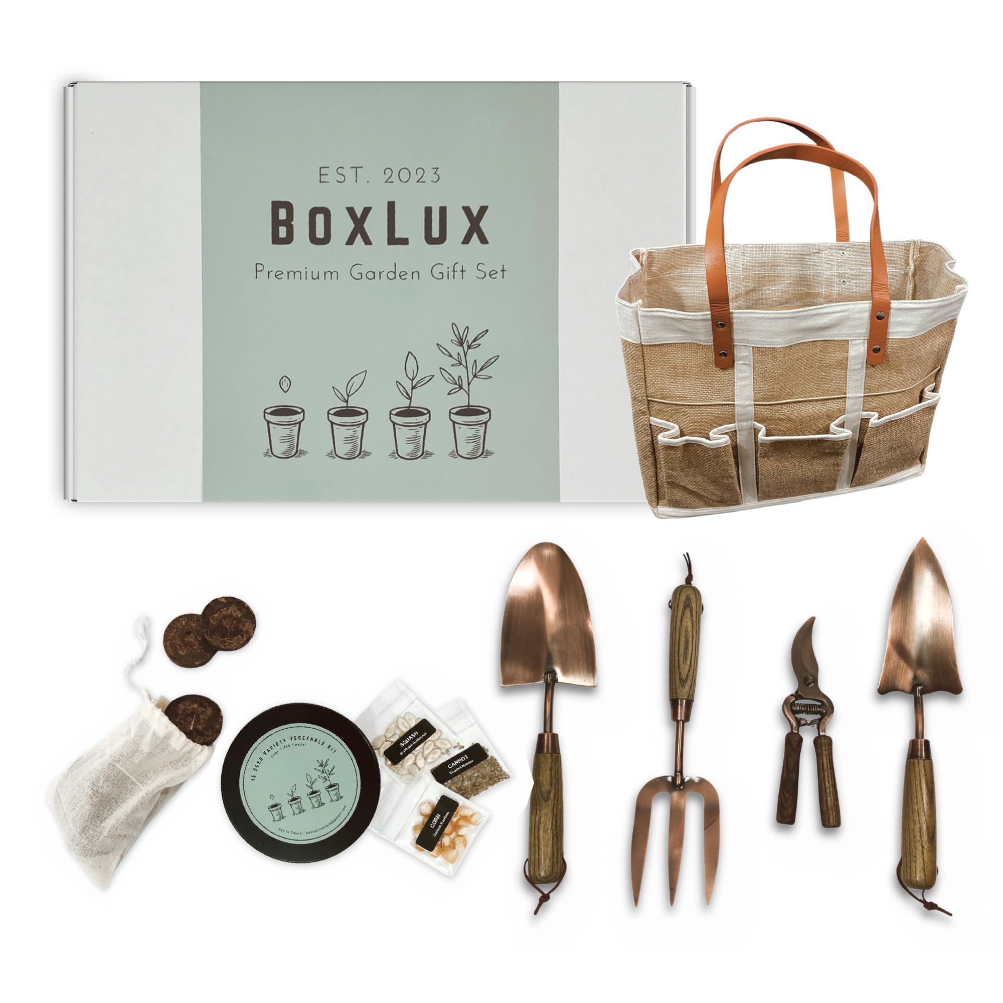 Amazon.com : Copper Gardening Tools Gift Set, Over 1,700 Non GMO