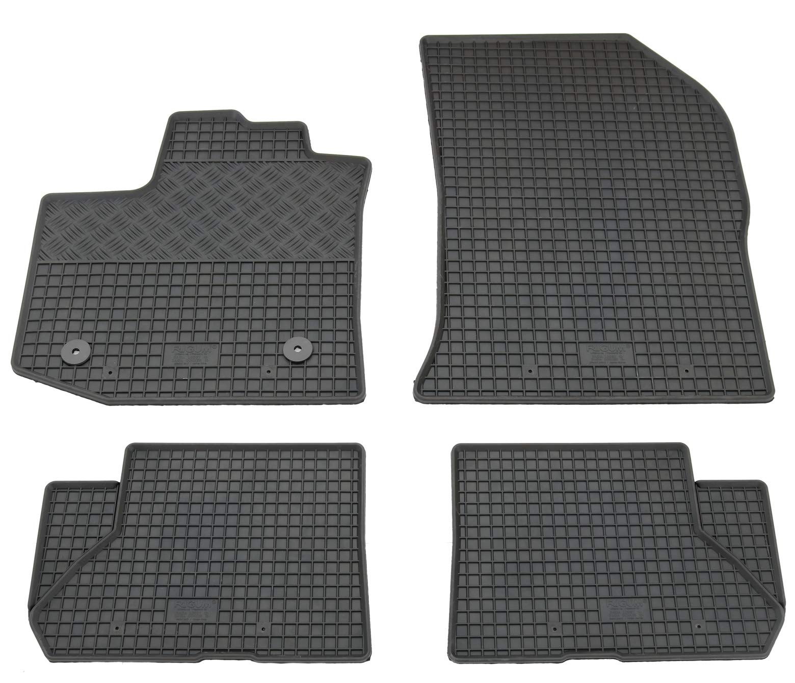 AD Tuning Set di tappetini in Gomma, 5 Pezzi