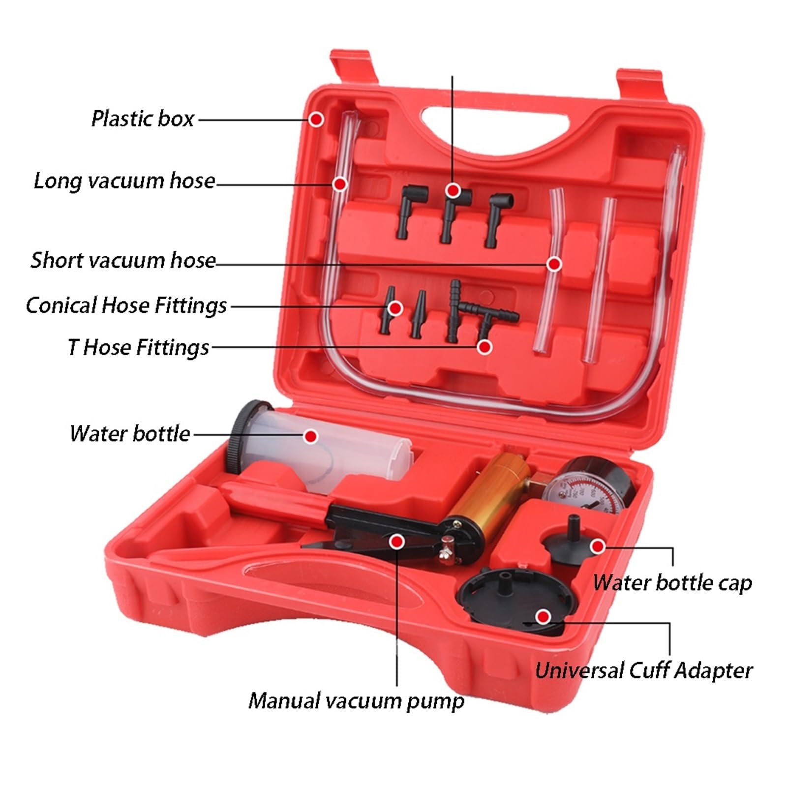 Sfiato Freni Freni Sfiato Mano Vacuum Vuoto Pressione Pompa - Foto 7