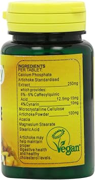 Artichoke - Pack of 60 Vegan Tablets