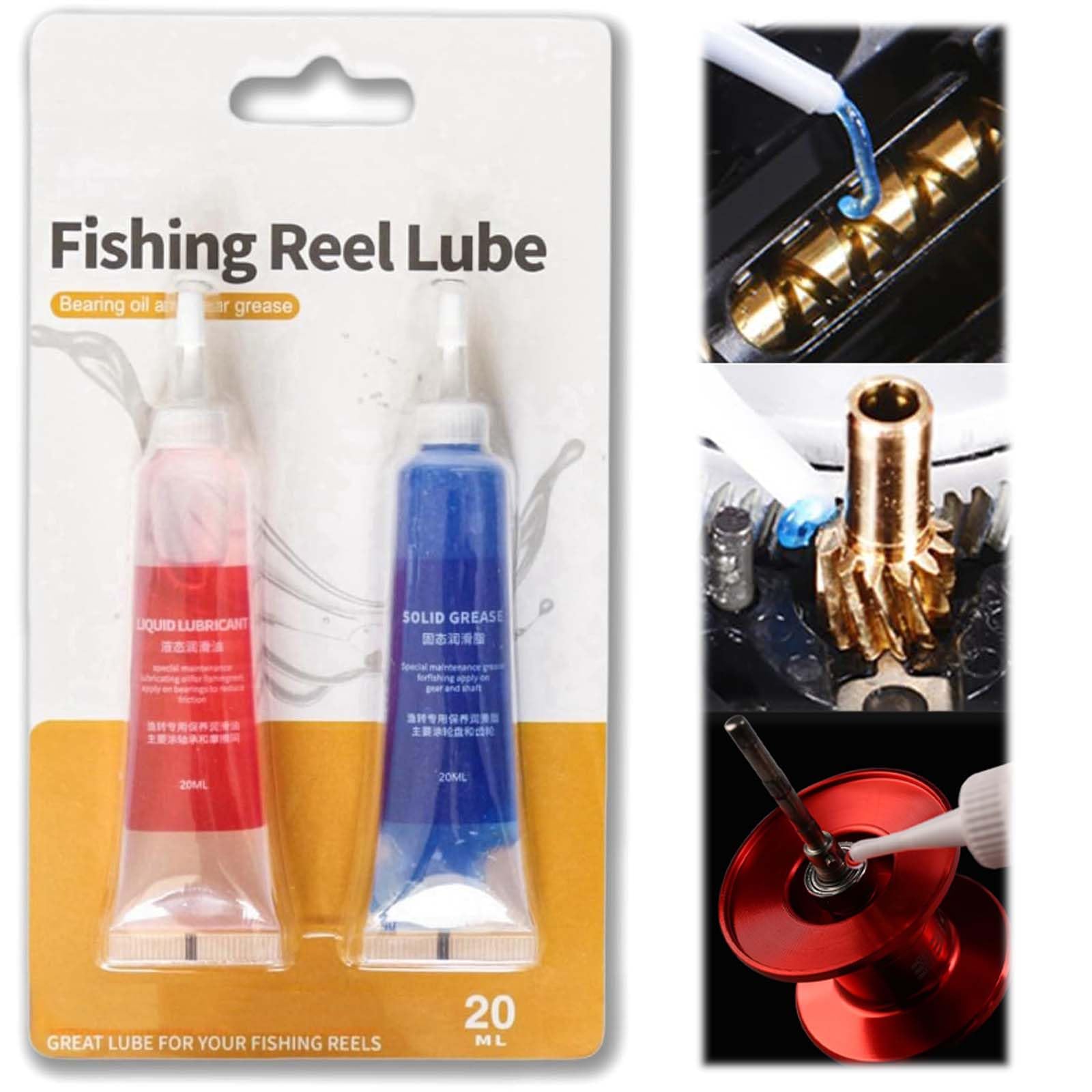 best lube for fishing reel bearings Grease and Oil Kit, Fishing Reel Oil Tool Set, Bearing Grease Kit, Fishing Gear Lubricating Oil, Reel Lubricant Grease Bearing Maintenance, Fishing Reel Grease, Lubricating Oil Grease Set as well as thorough Primary Target Species__Tuna Color:HD Pinfish 13 Fishing Black Betty