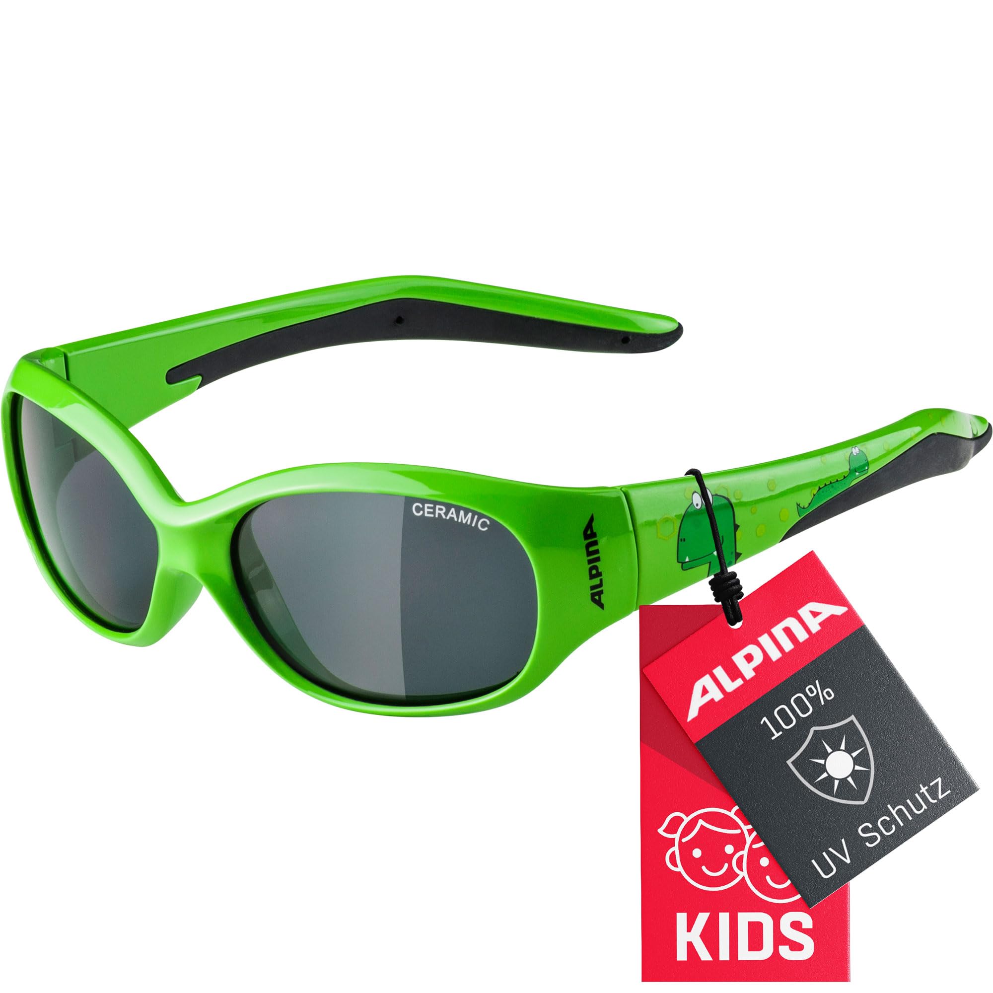 ALPINA FLEXXY KIDS - Flexible und Bruchsichere Sonnenbrille Mit 100 Prozent UV-Schutz Für Kinder