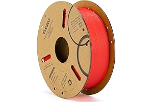 ELEGOO PLA Red Filament - Precise 3D Printing