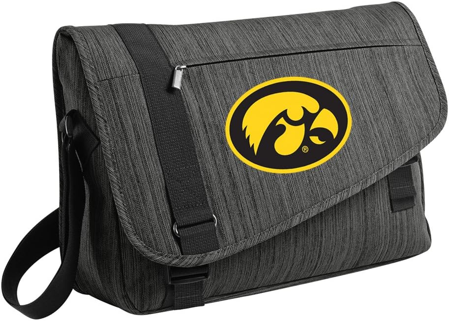 DELUXE University of Iowa Laptop Bag Iowa Hawkeyes Messenger Bags