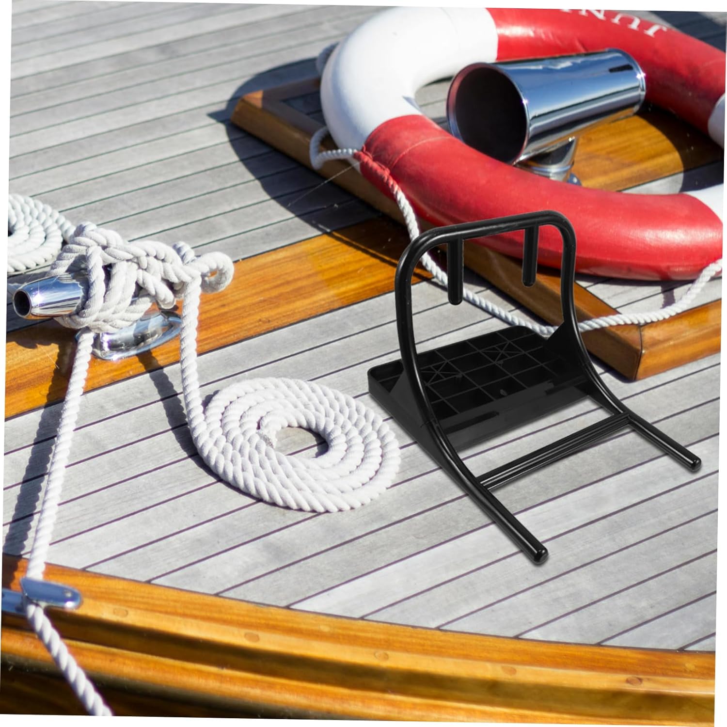 BESPORTBLE Inflatable Boat Motor Mount for Kayak and Canoe Engine Support Bracket Quick Installation for Outdoor Fishing and Water Sports