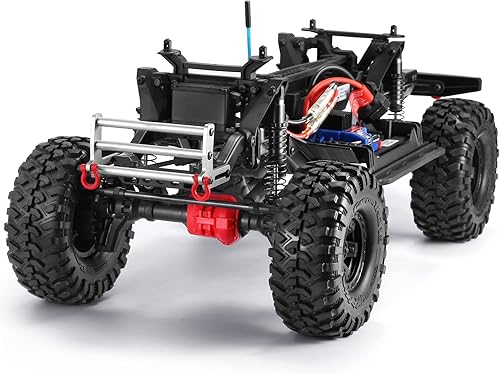 Miniatura 4 de COOWOO Parachoques delantero RC de aleación de aluminio para 110 SCX10 o TRX-4 Crawler Cars Plata