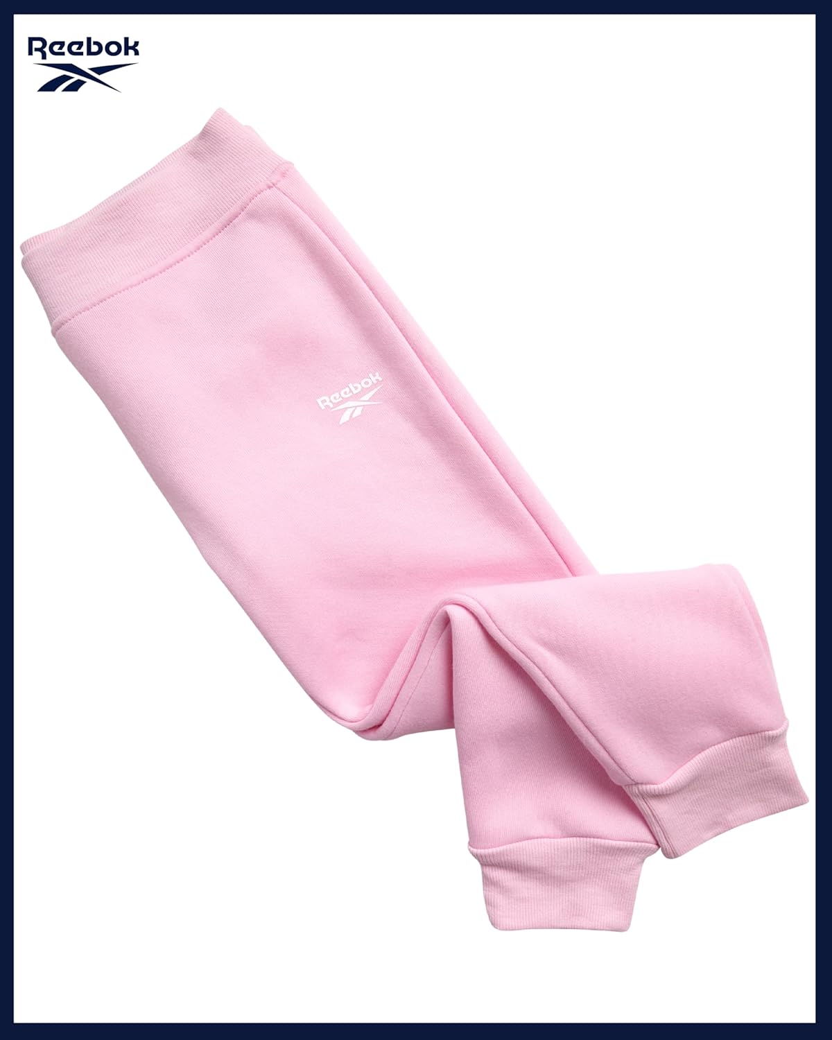 Reebok Toddler Girls Pants Set - 3 Piece Athletic Fleece Pullover Hoodie Sweatshirt, T-Shirt & Joggers Baby Girls Sweatsuit - Image 5