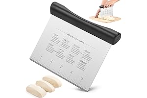 Premium Bench Scraper for Kitchen: The Culinary Connoisseur's Essential