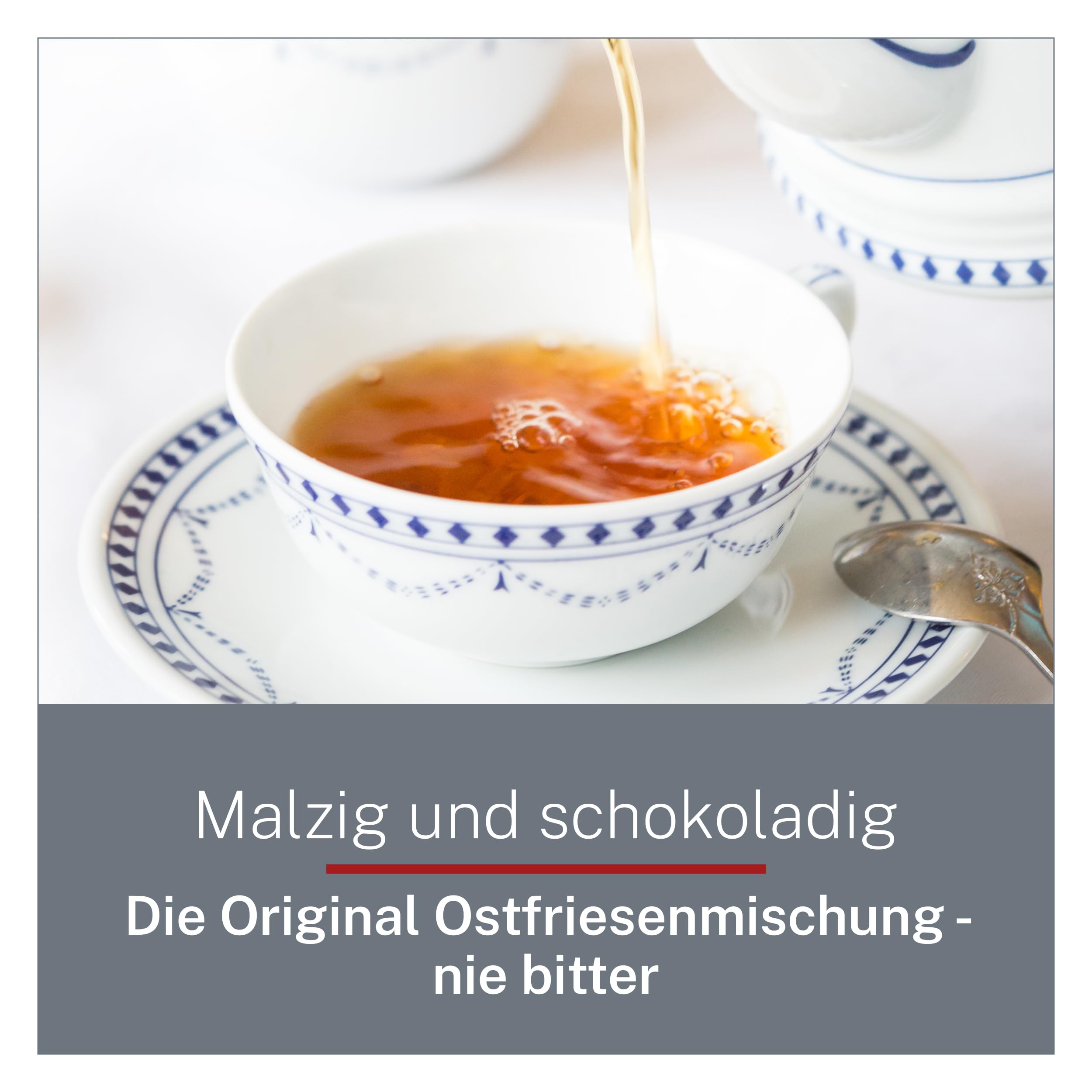 Bio Ostfriesentee Mischung 1kg – Hochwertiger Schwarztee in Bio-Qualität - malzig, schokoladig – Schwarzer Tee lose – Schwarztee für Genießer und anspruchsvolle Teetrinker – MyCupOfTea (Packung mit 2)