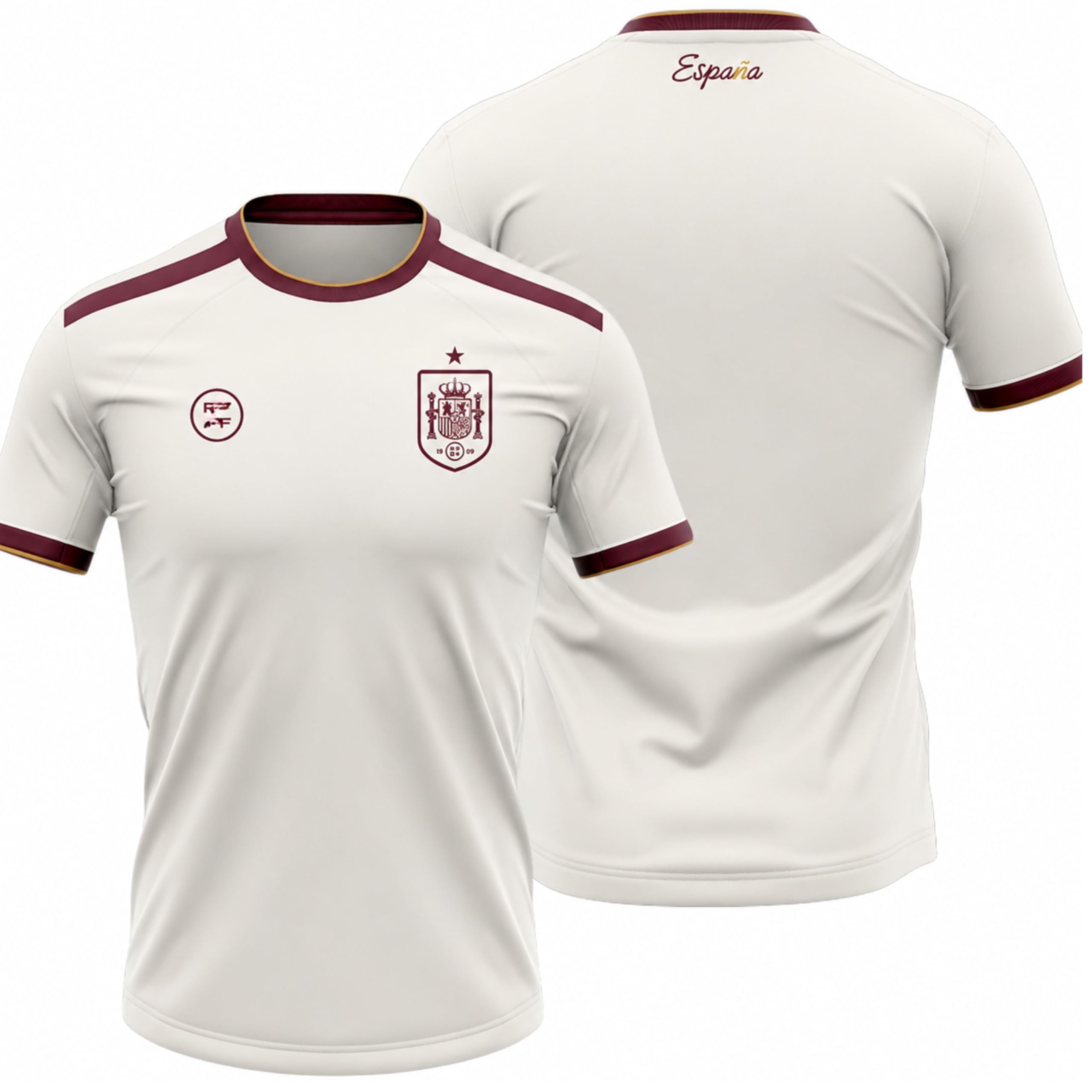 Selección Camiseta Selección Española Segunda Equipación Mundial 2026-2028 Réplica Oficial Unisex Adulto Transpirable - Variación por Talla