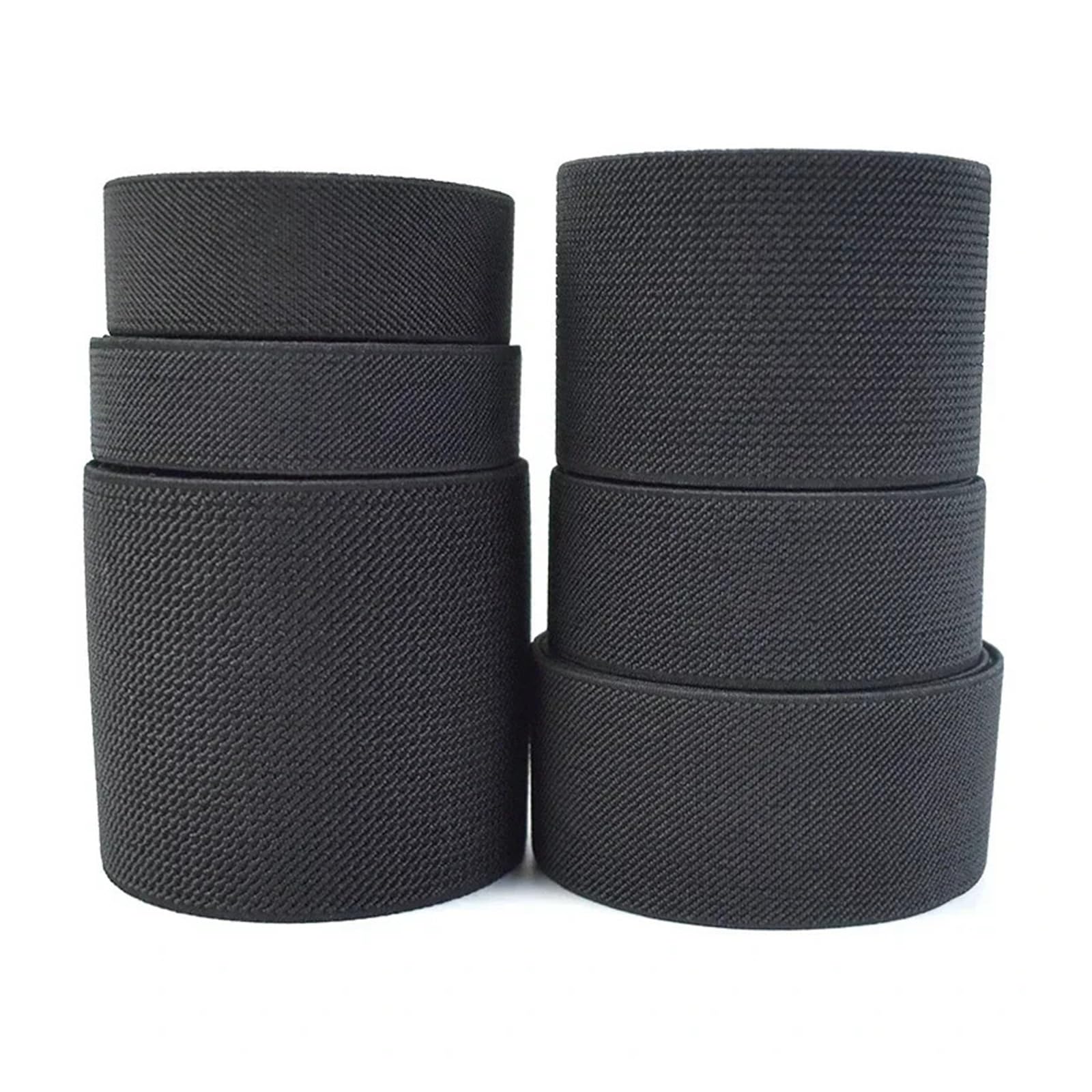 1/2/3/5M 20-70mm czarna gumka do szycia bielizny gumowa taśma spódnica z paskiem paski taśma rozciągliwa DIY akcesoria(5Meters,60mm)