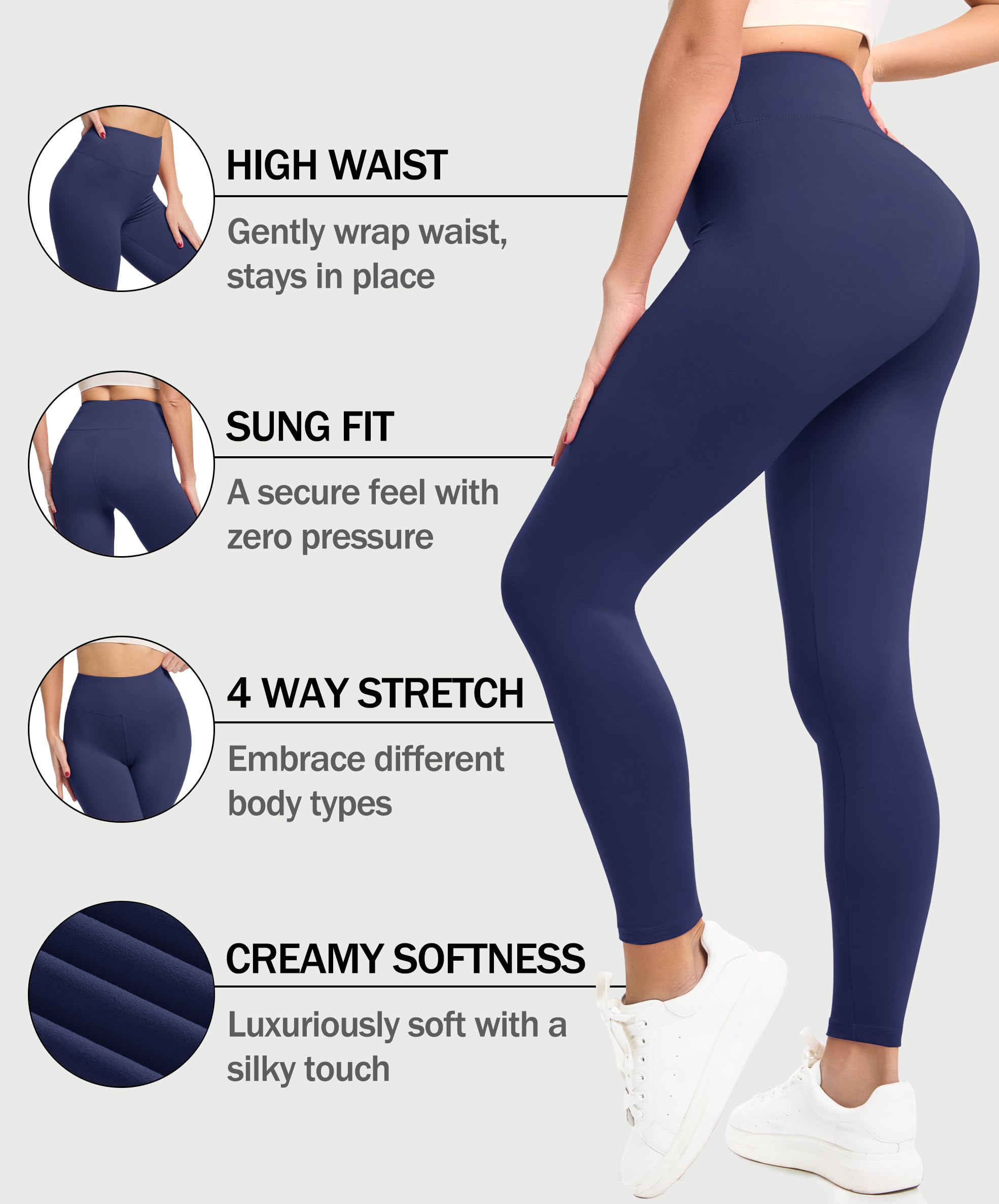 VALANDY Full Coverage - Pantalon de Tennis - Classique - Femme