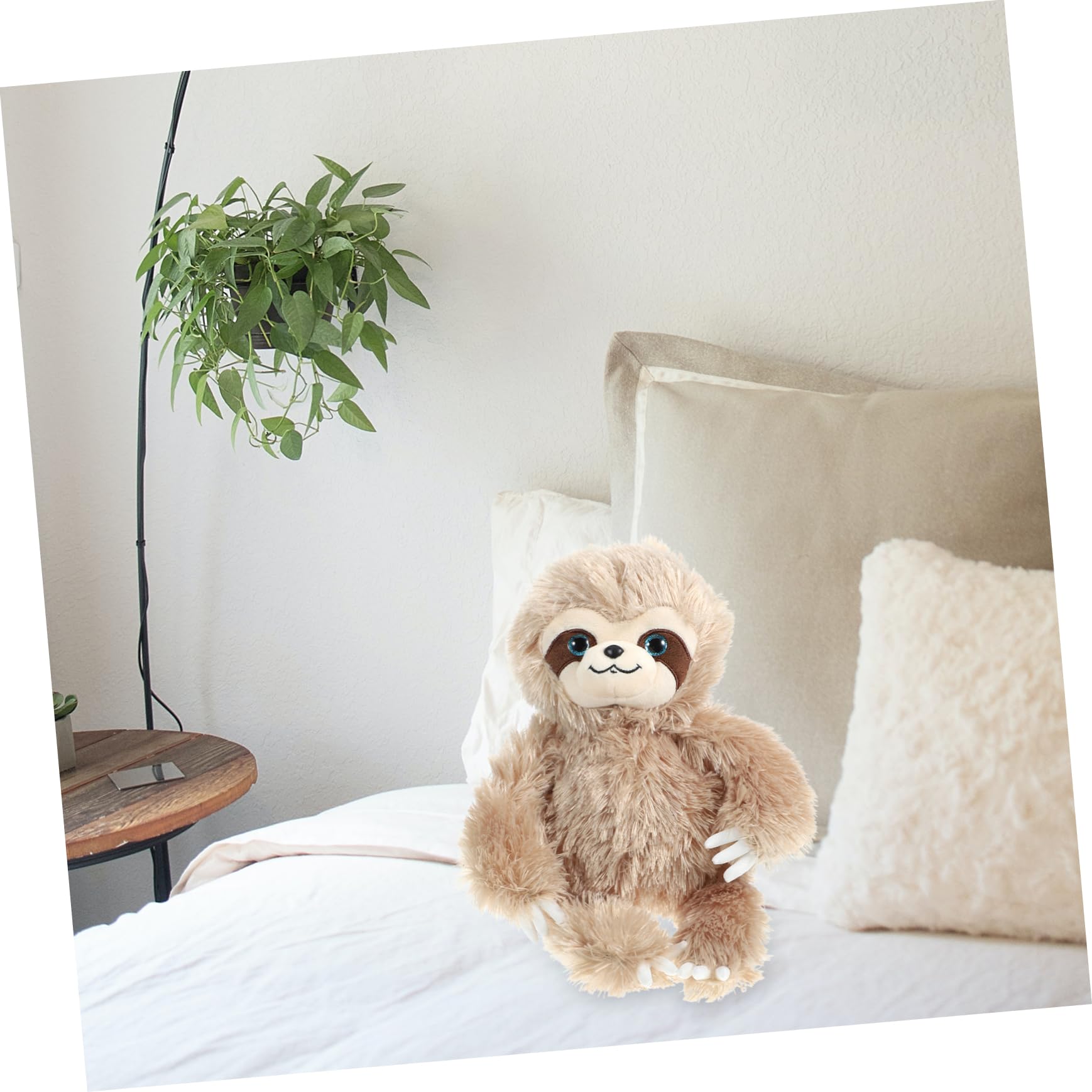 TOYANDONA 2piezas Juguete De Peluche De Árbol Lento Adorable y para Decoración Animal De Compañía para Abrigar y Jugar