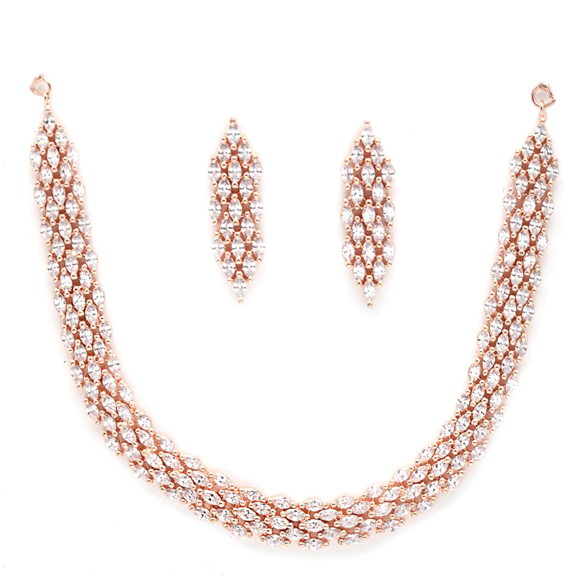 See full amazon price history chart for ZENEME Jewellery American Diamond Choker Necklace Set With Earring For Women and Girls (White RoseGold) ZENEME Jewellery American Diamond Choker Necklace Set With Earring For Women and Girls (White RoseGold) (B09BCKY2RC) Amazon Price History, Amazon Price Tracker
