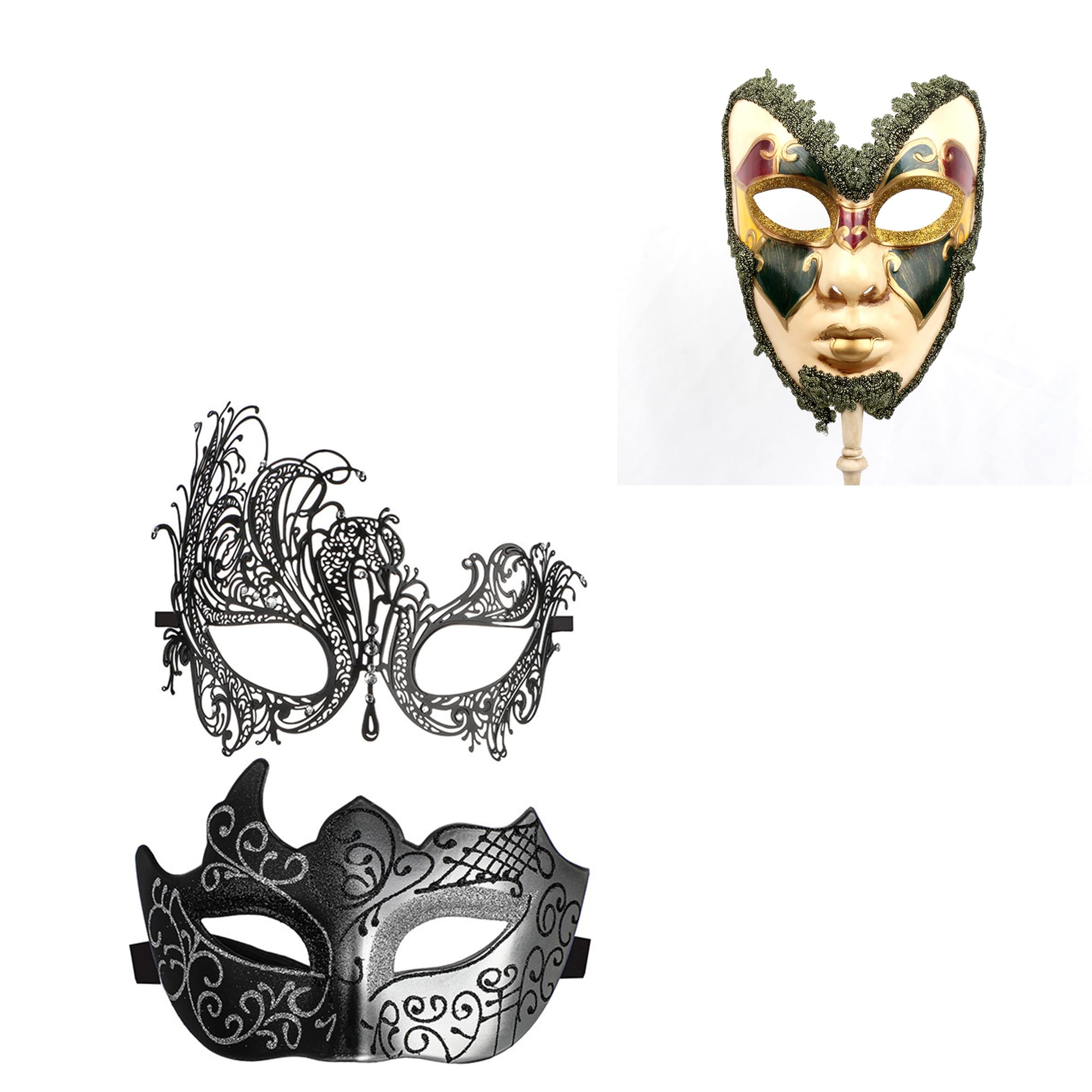 YU FENG Venetian Masquerade Mask for party