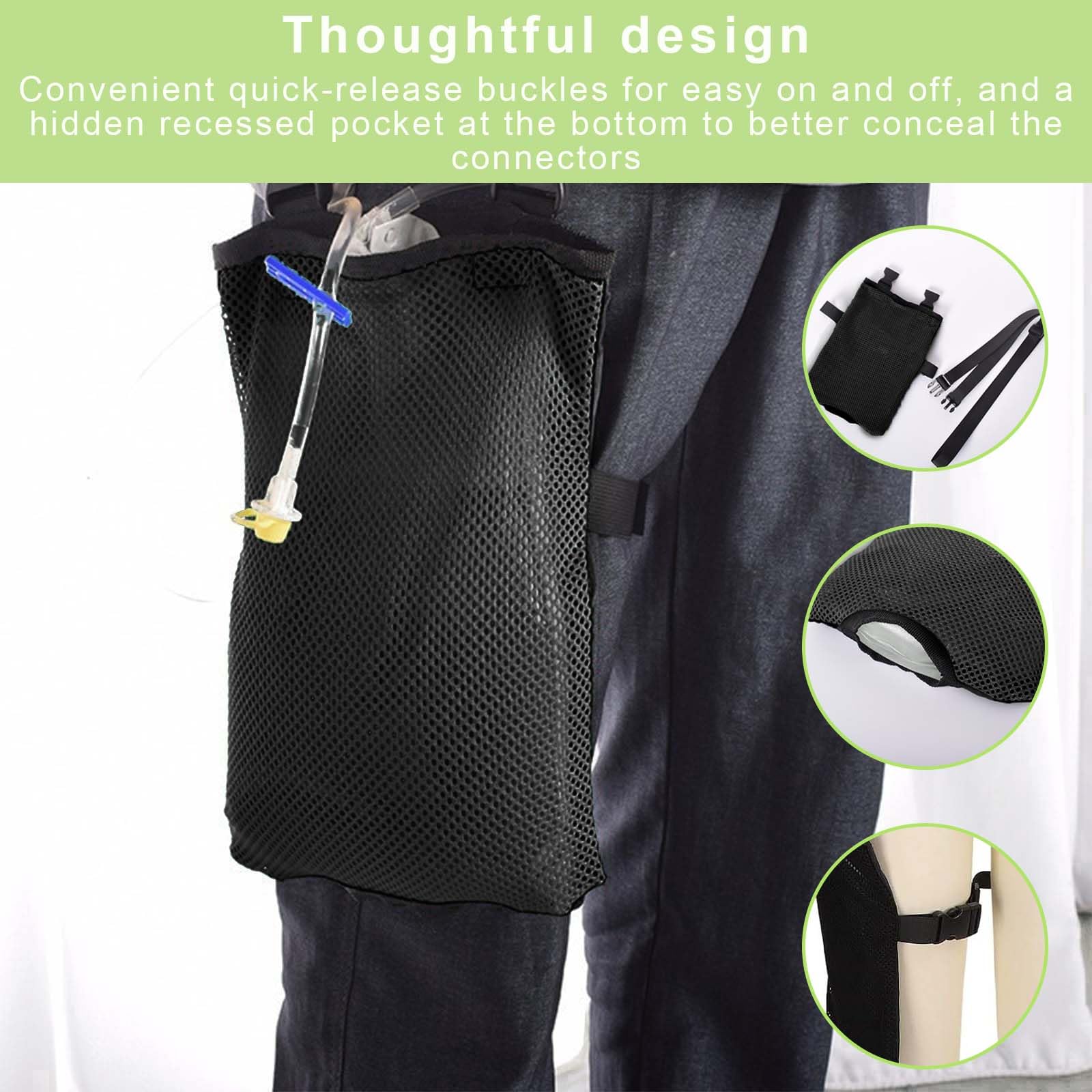 28 cm*20 cm,Taschen für urinbeutel,Bolsas para catéter,Bolsa de pierna para catéteres,Soporte para bolsa de orina para catéteres,Soporte para bolsa de orina,Correas de hombro ajustables