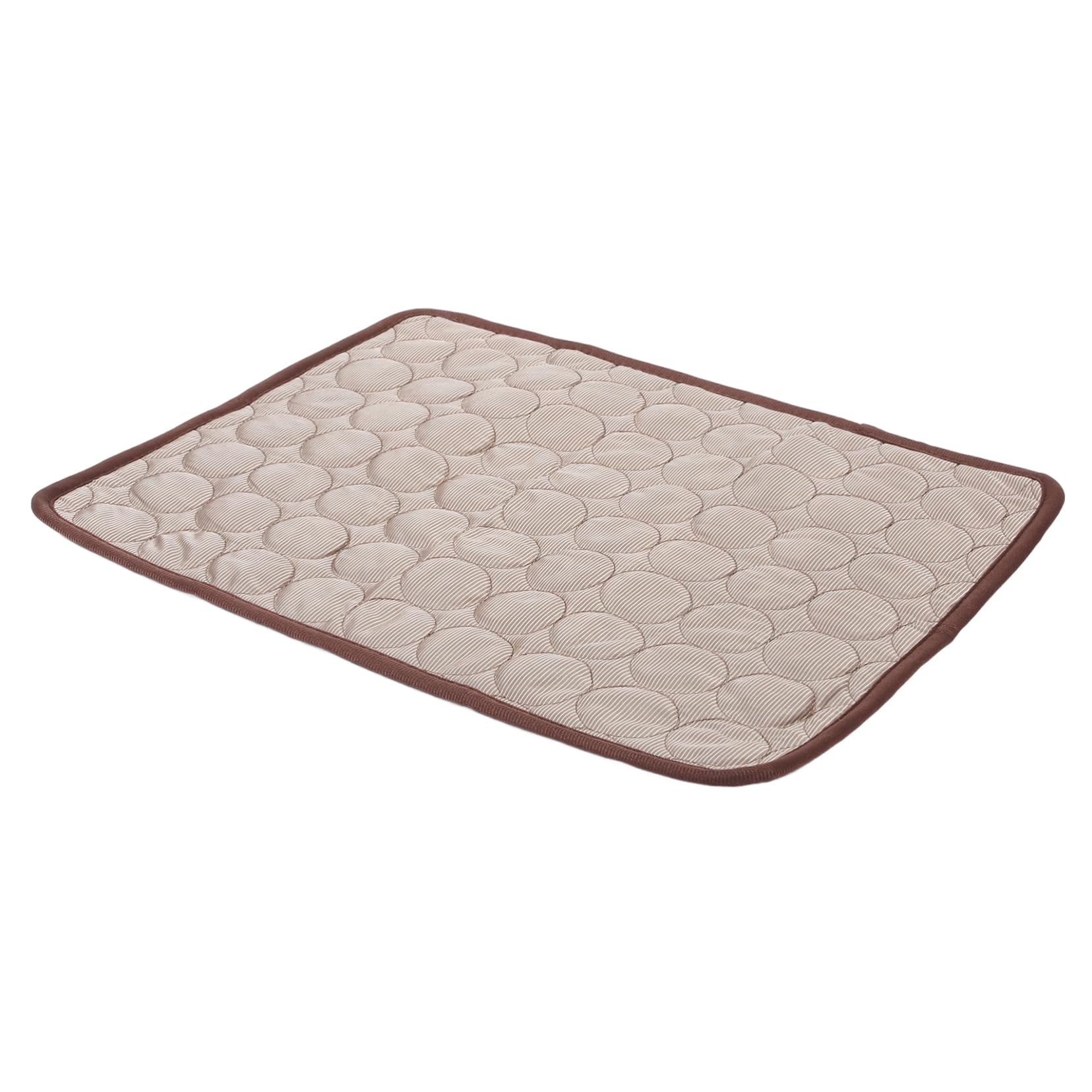 COLLBATH Pet Cooling Mat for Cats and Dogs, Foldable Ice Silk and Cotton Summer Cooling Pad to Prevent Overheating, Suitable for Car Travel and Kennel, Supporting to 40kg Weight