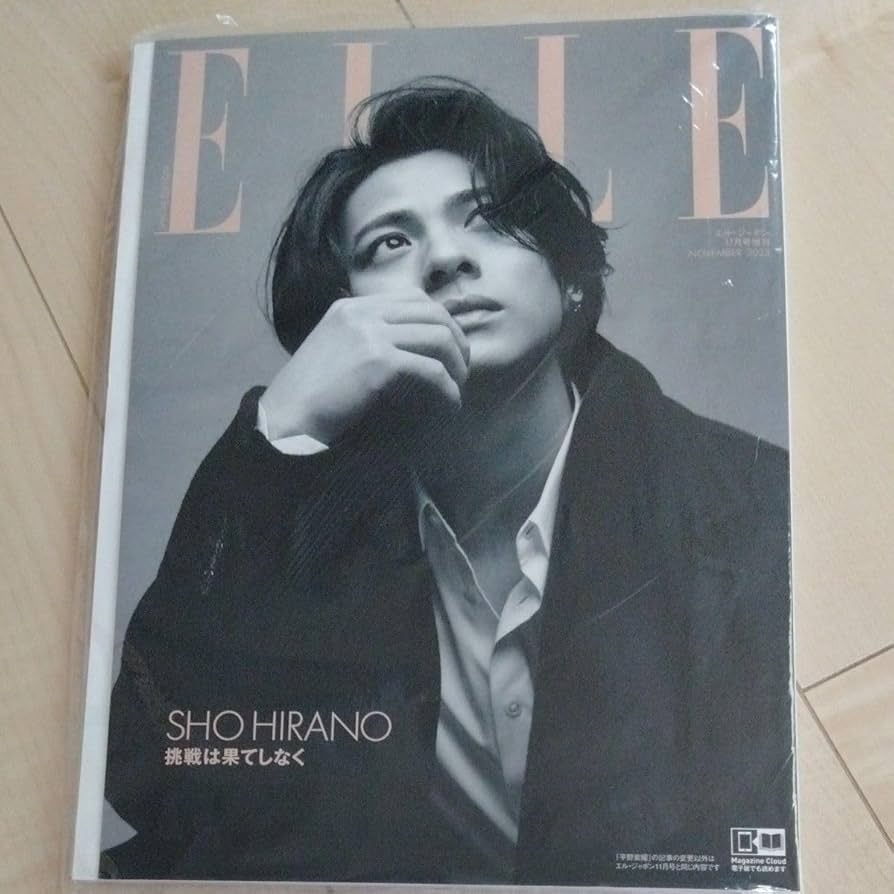 Amazon.co.jp: 平野紫耀 Number_i ELLE エルジャポン 雑誌 岸