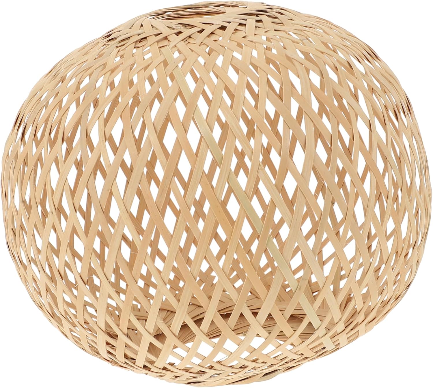 2pcs Craft Lampshade Handwoven Light Cover for Home Decor Easy Installation Pendant Light Shade Rustic Style Indoor Lighting Accessory