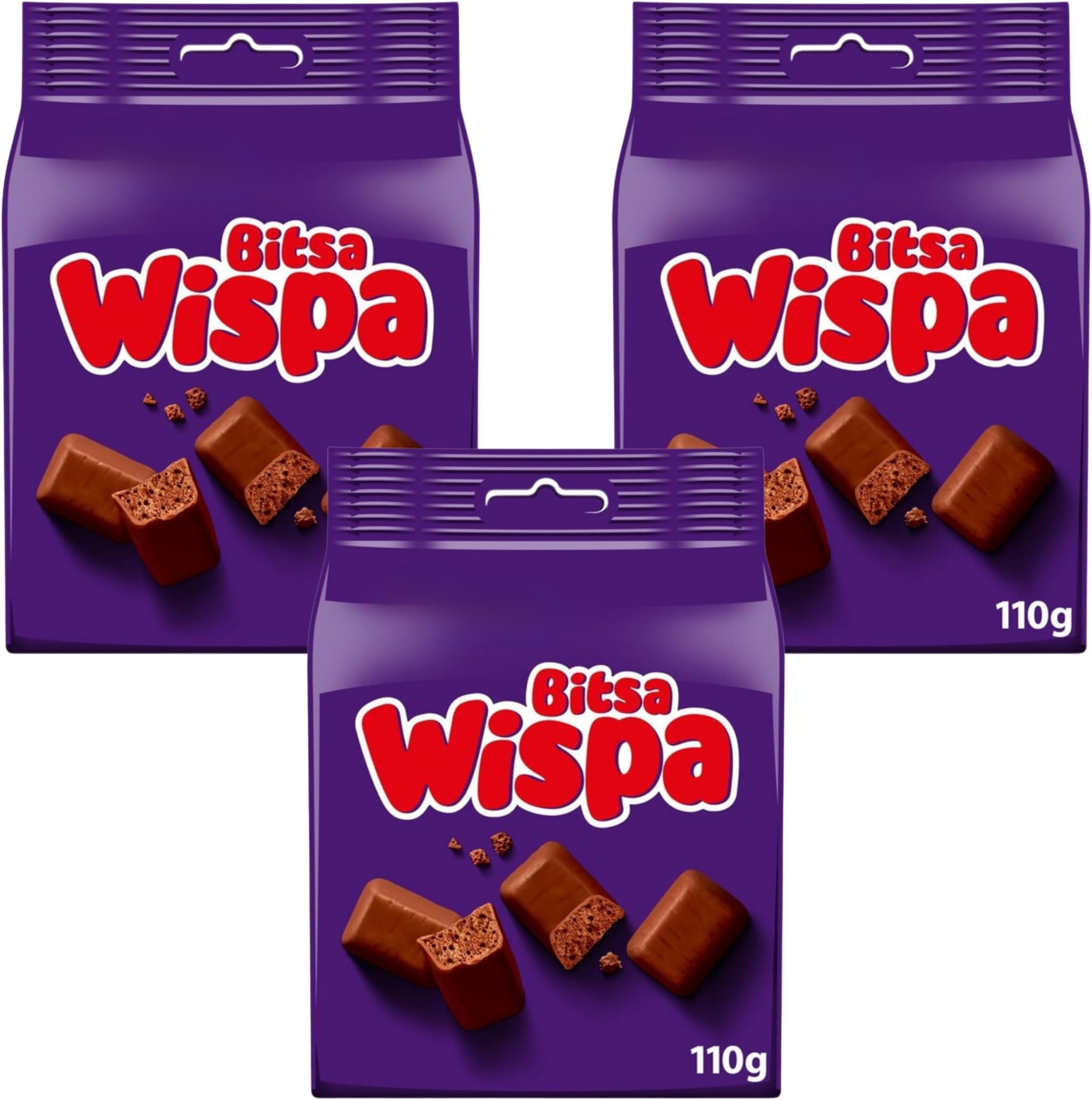 Chocolate Bundle With Bitsa Wispa Bites Chocolate Bag 85g (3 Pack)