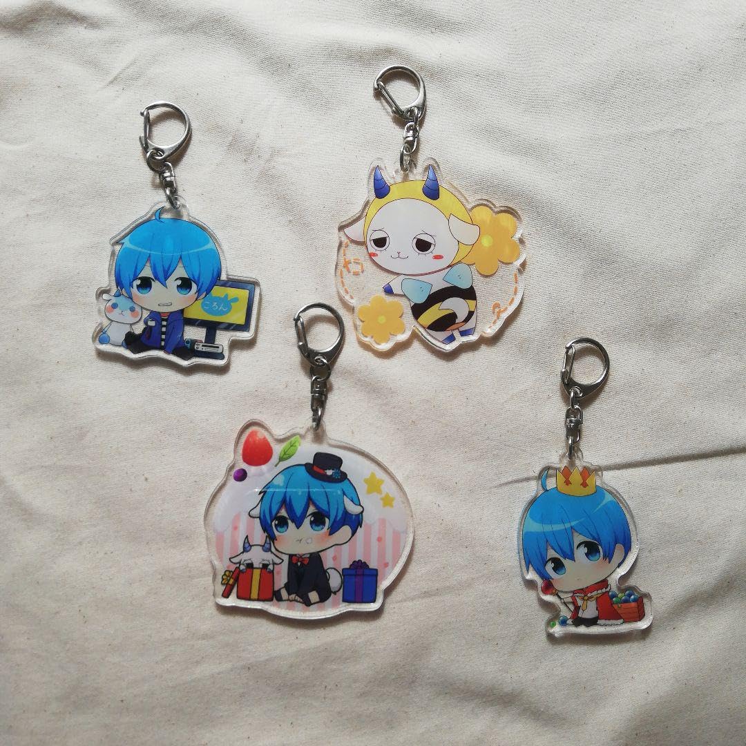 Amazon.co.jp: ⑅ころんくん ころわん 生誕 アクキーセット⑅ : おもちゃ 