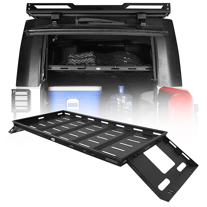 Buy Hooke Road JK Interior Rear Cargo Basket Rack Luggage Storage