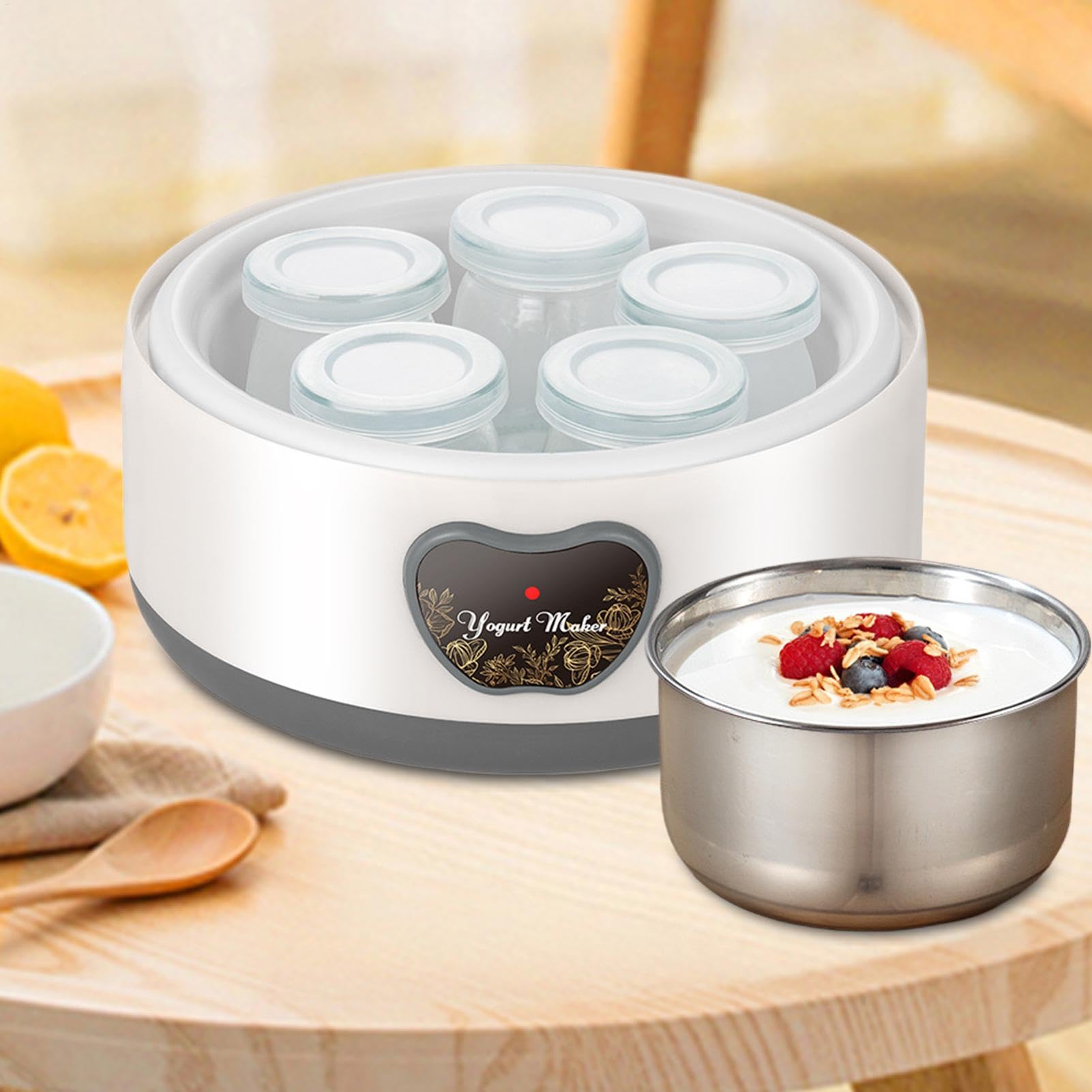 Fabricante de yogurt eléctrico, máquina de yogurt eléctrica Reutilizable 5